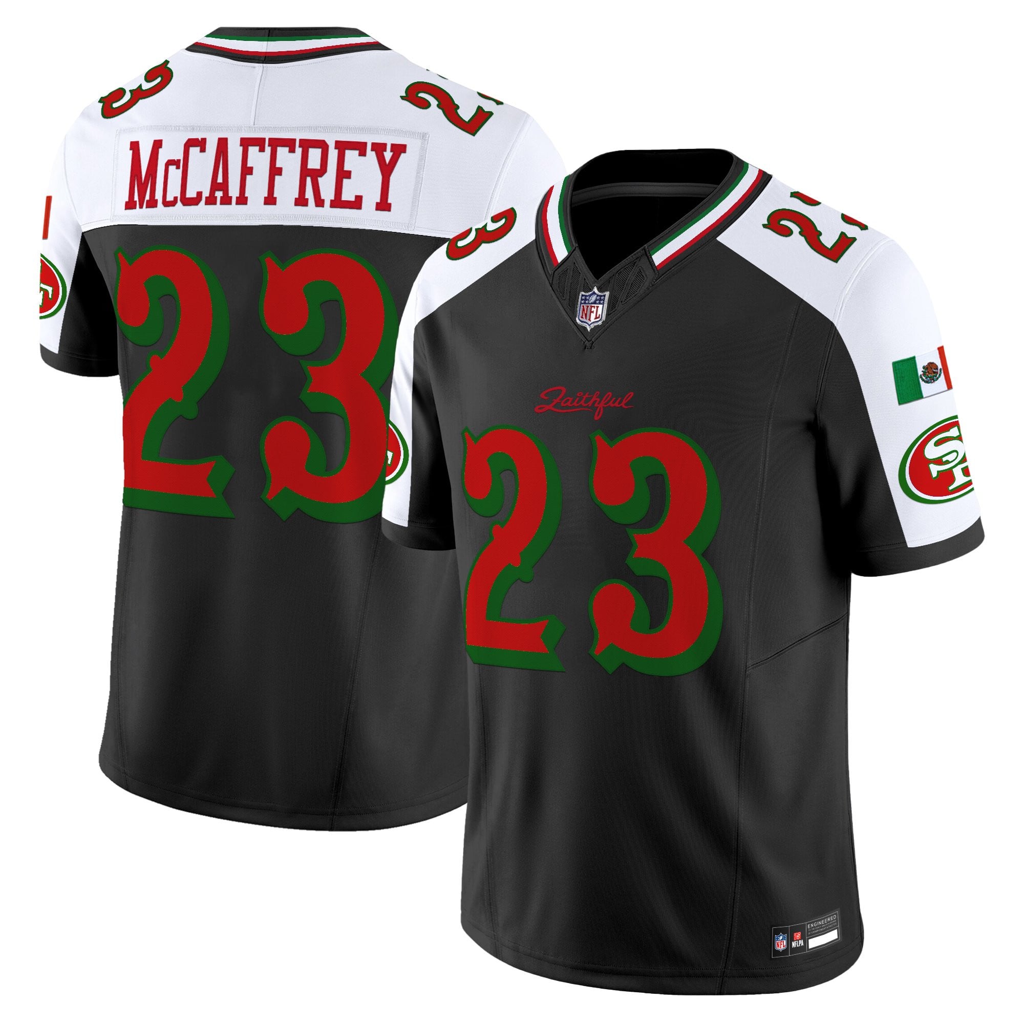 Men's San Francisco 49ers Mexico “Rivalries” Vapor Limited Jersey - All Stitched