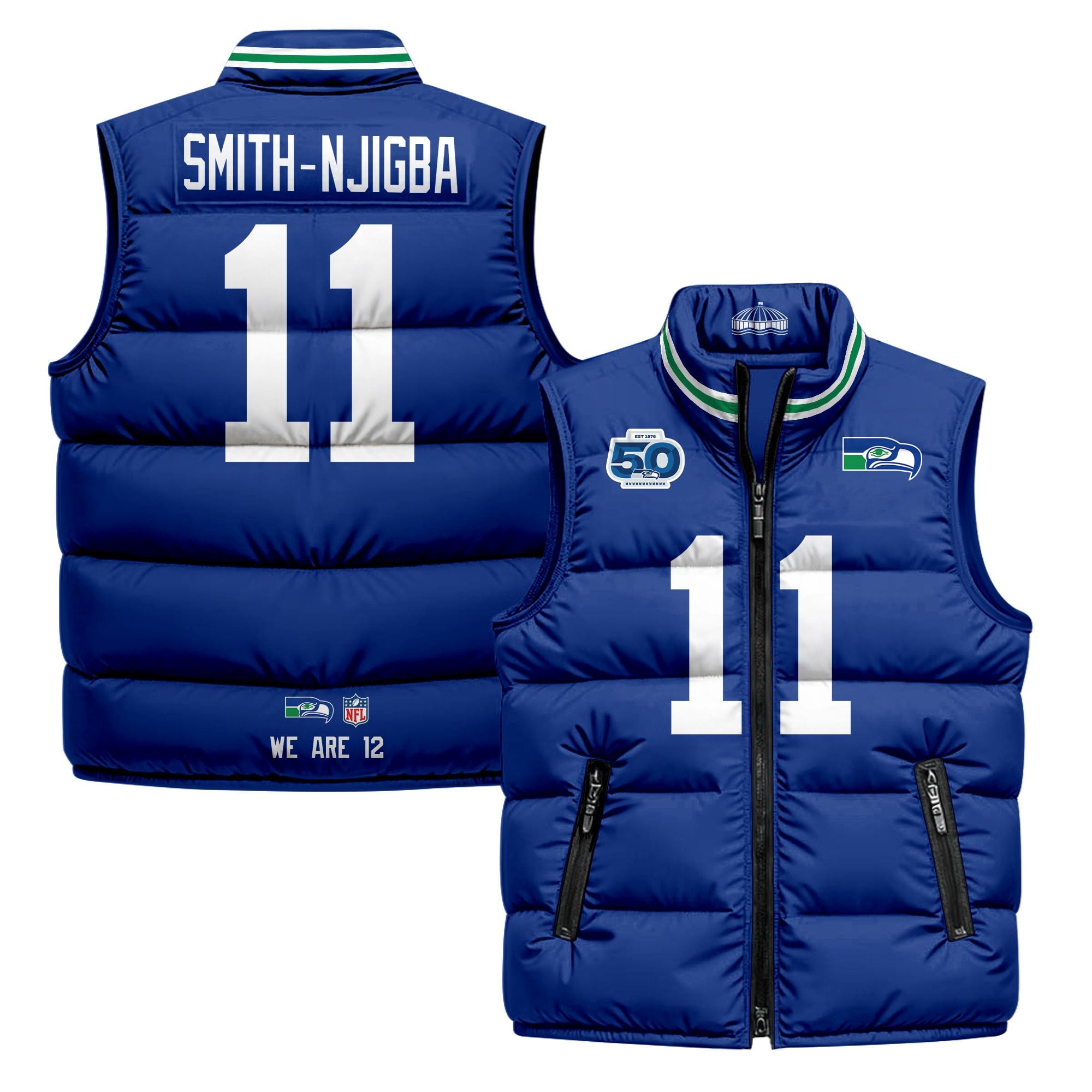 Seattle Seahawks 2026 Puffer Vest