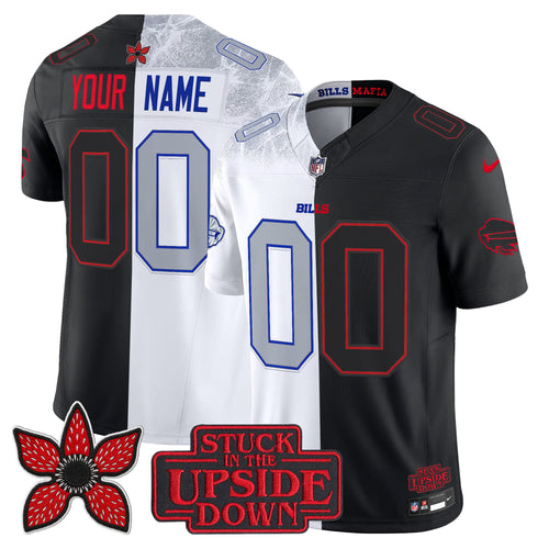 Buffalo Bills 'Upside Down Edition' Vapor Limited Custom Jersey - All Stitched