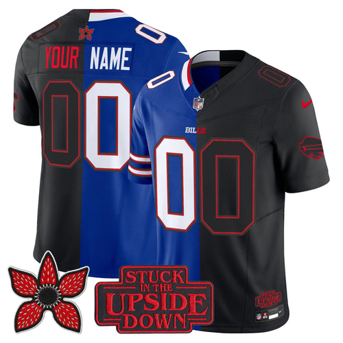 Buffalo Bills 'Upside Down Edition' Vapor Limited Custom Jersey - All Stitched