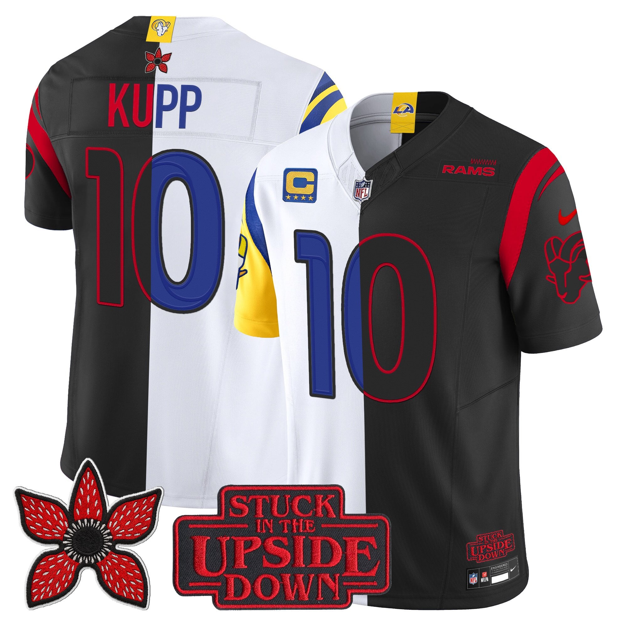 Men's Los Angeles Rams 'Upside Down Edition' Vapor Limited Jersey - All Stitched
