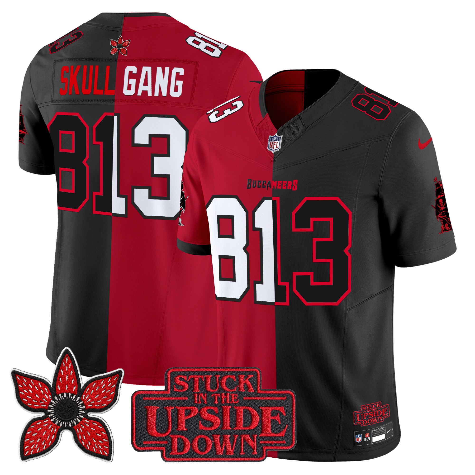 Men's Tampa Bay Buccaneers 'Upside Down Edition' Vapor Limited Jersey - All Stitched