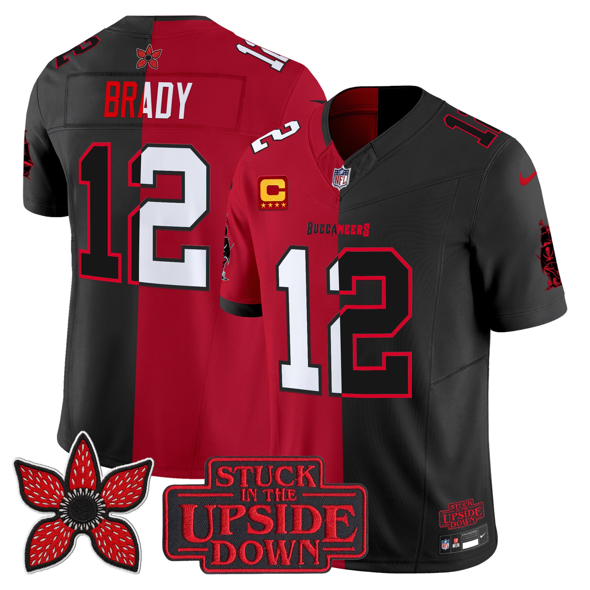 Men's Tampa Bay Buccaneers 'Upside Down Edition' Vapor Limited Jersey - All Stitched