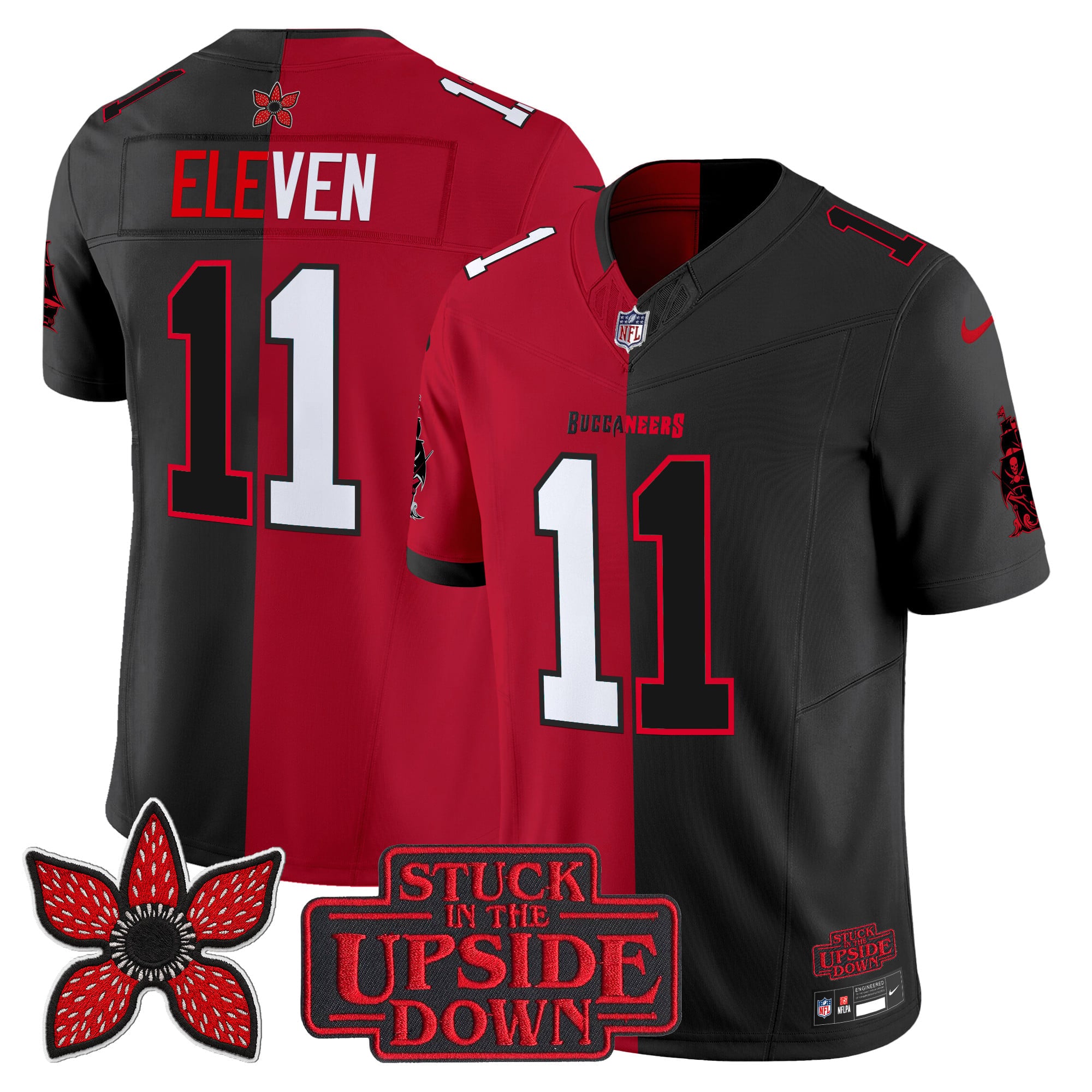 Men's Tampa Bay Buccaneers 'Upside Down Edition' Vapor Limited Jersey - All Stitched