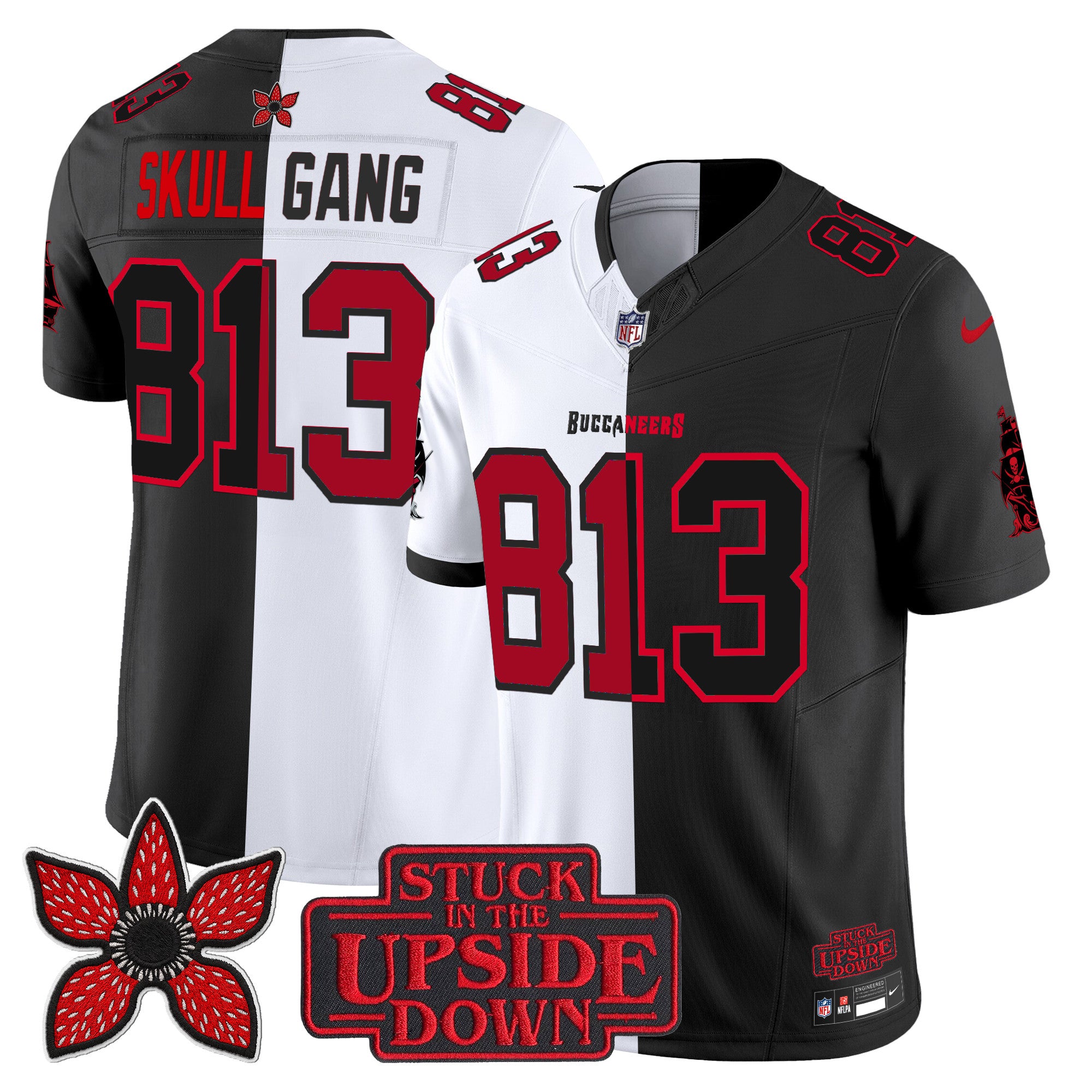 Men's Tampa Bay Buccaneers 'Upside Down Edition' Vapor Limited Jersey - All Stitched