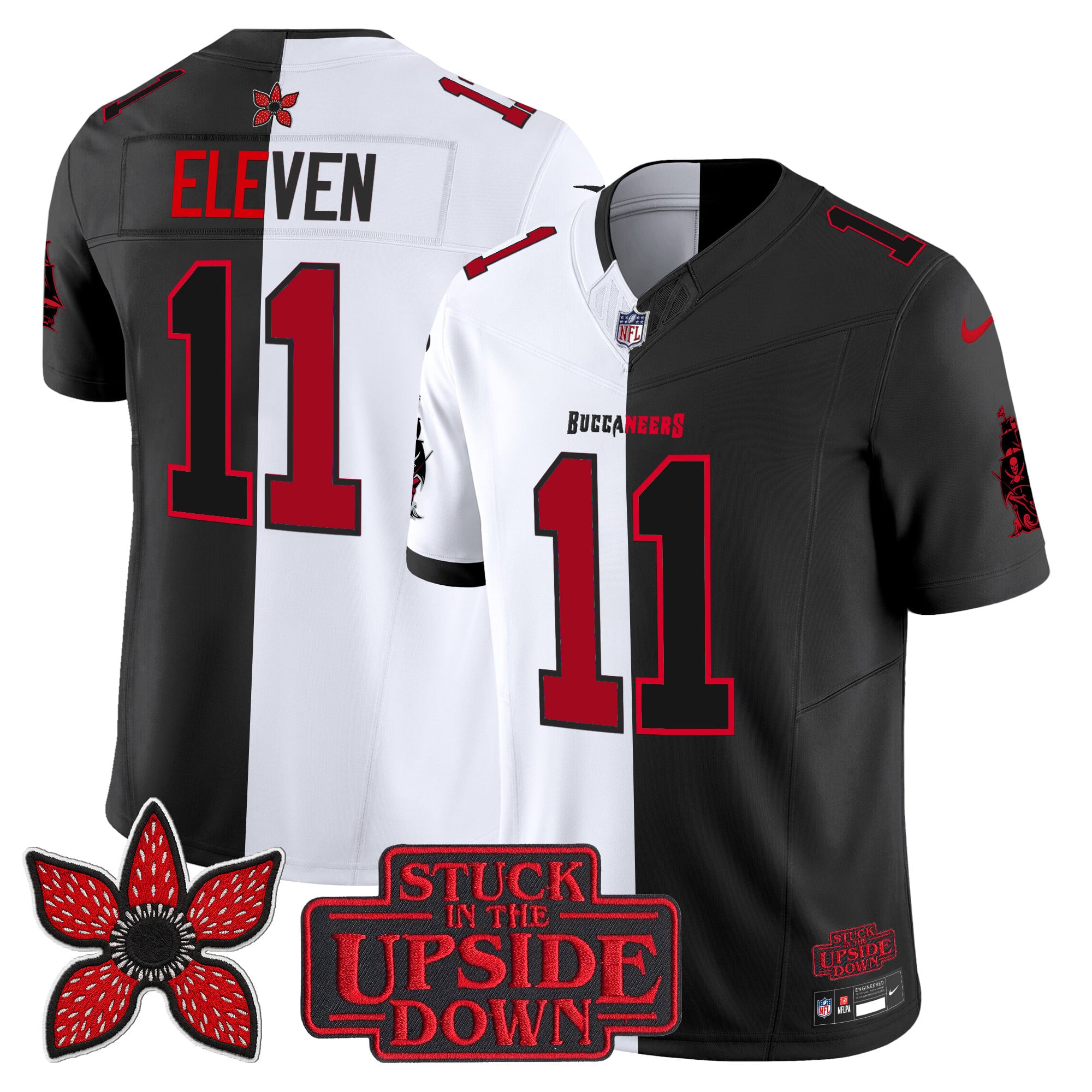 Men's Tampa Bay Buccaneers 'Upside Down Edition' Vapor Limited Jersey - All Stitched