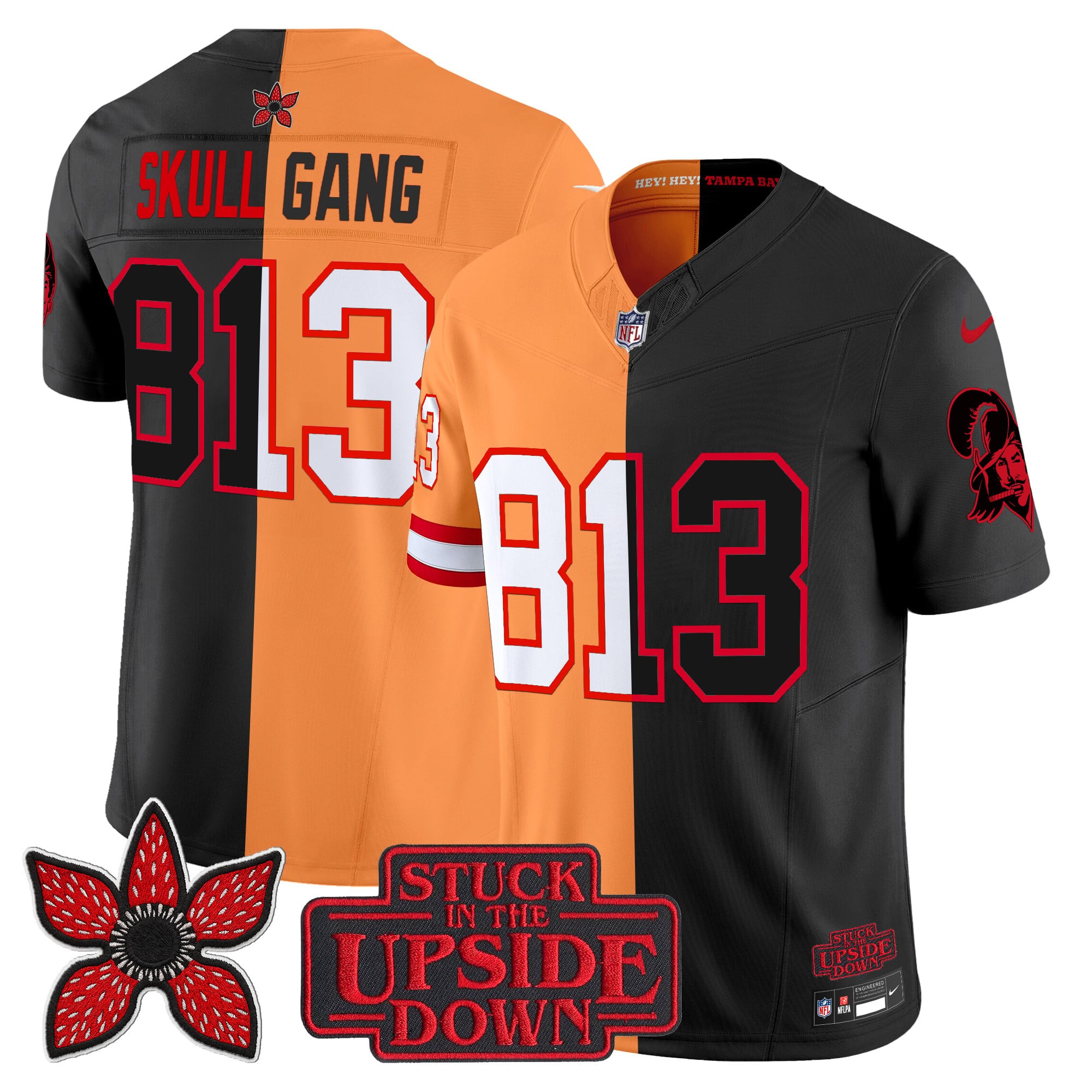 Men's Tampa Bay Buccaneers 'Upside Down Edition' Vapor Limited Jersey - All Stitched