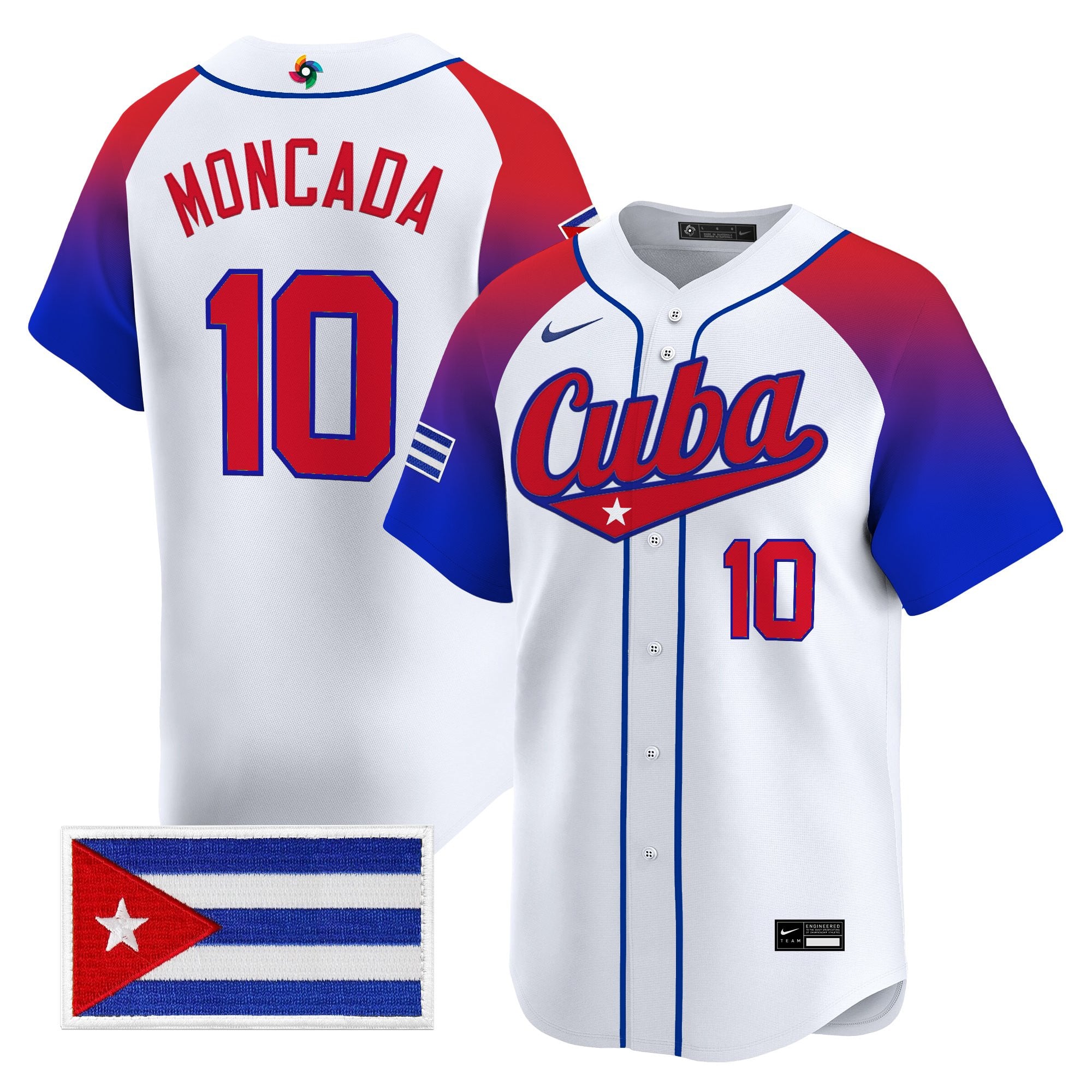 Men's Team Cuba World Baseball Classic Vapor Premier Jersey - All Stitched