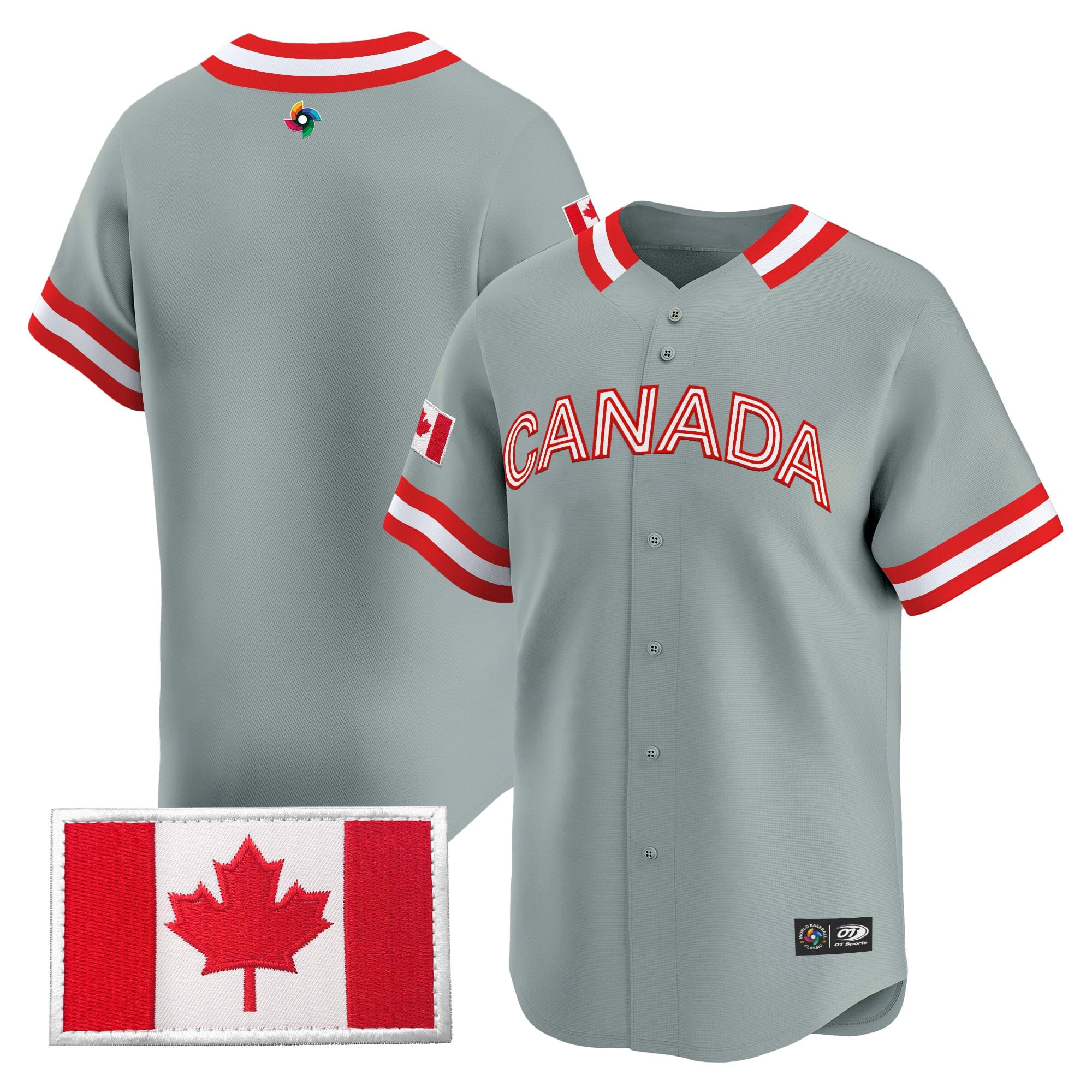 Men’s Team Canada World Baseball Classic Vapor Premier Jersey - All Stitched