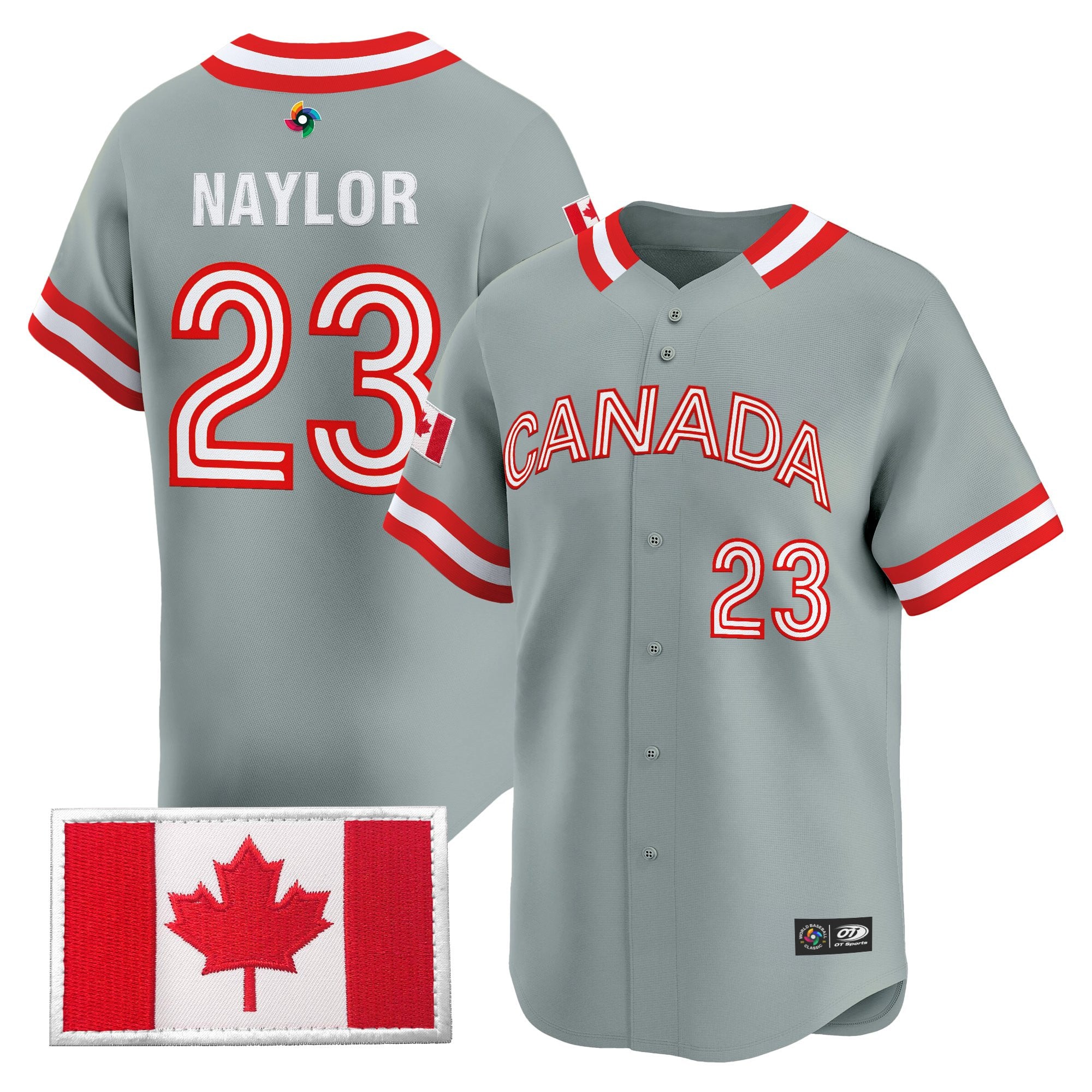 Men’s Team Canada World Baseball Classic Vapor Premier Jersey - All Stitched
