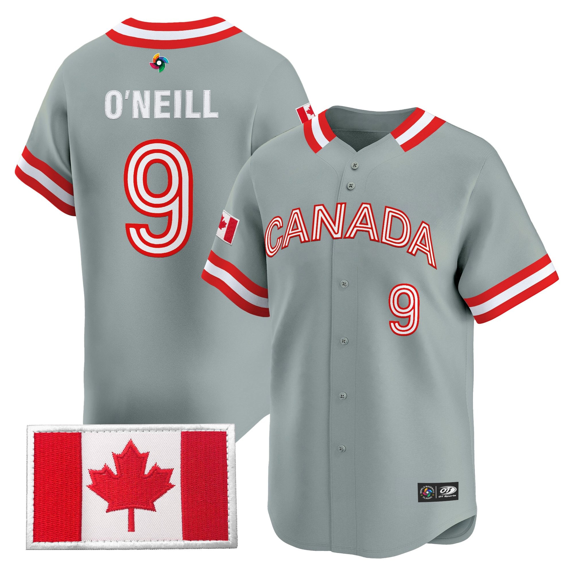 Men’s Team Canada World Baseball Classic Vapor Premier Jersey - All Stitched