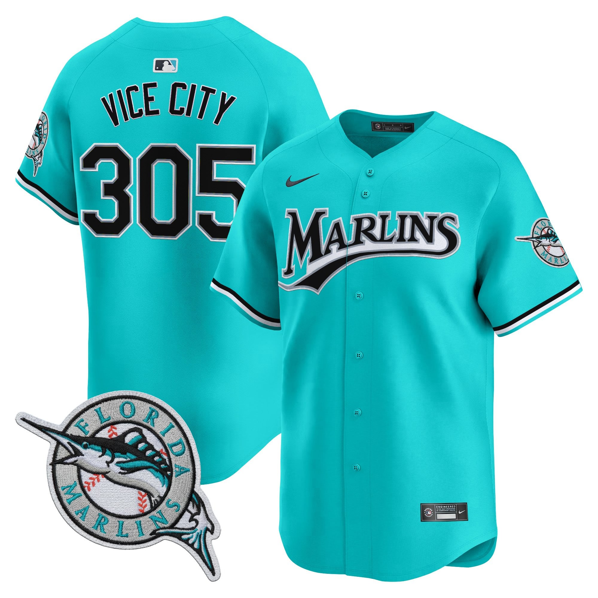 Miami Marlins 2026 Vapor Premier Limited Jersey - All Stitched