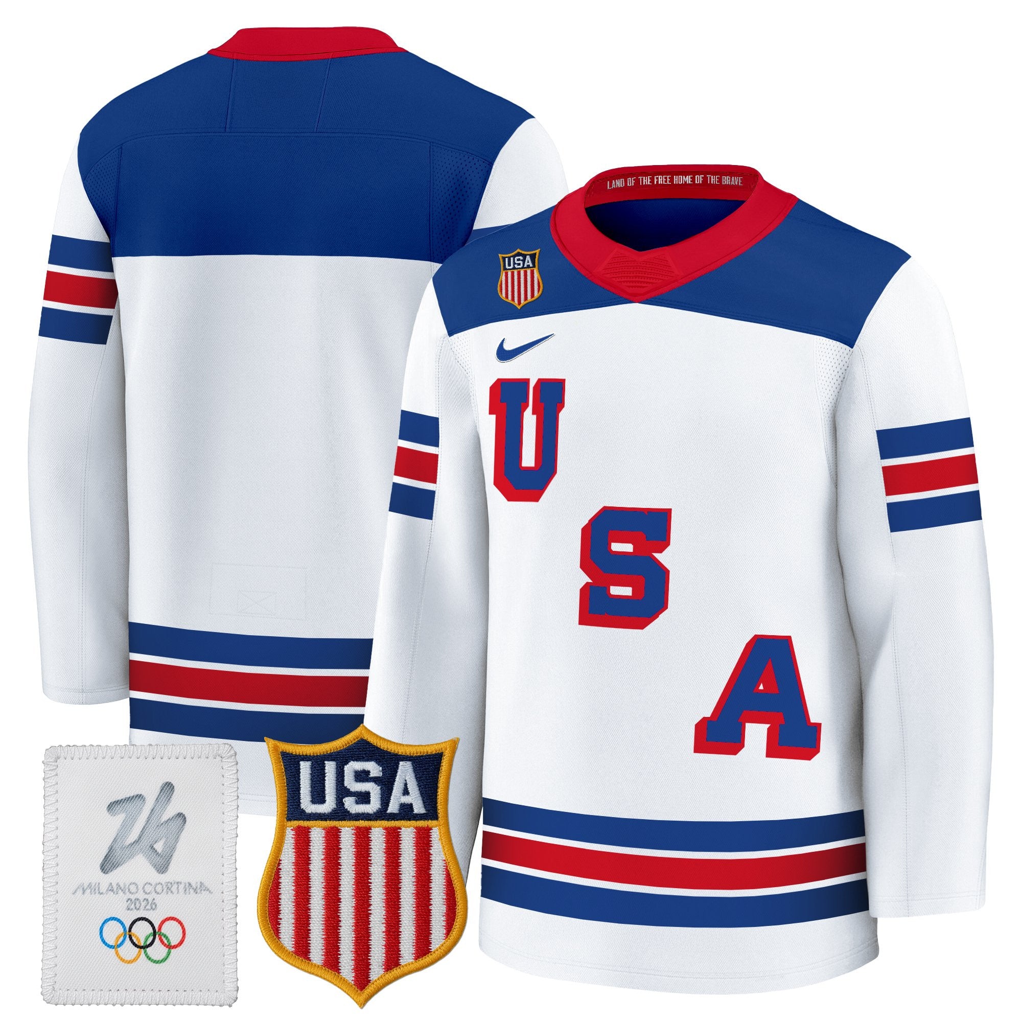 Men's Sizing - 2026 USA Women's Olympic Gold Medalist Hockey Jersey - All Stitched