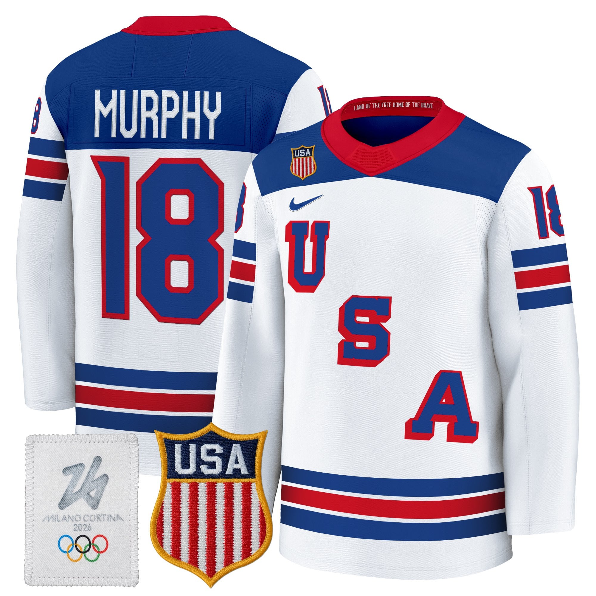 Men's Sizing - 2026 USA Women's Olympic Gold Medalist Hockey Jersey - All Stitched
