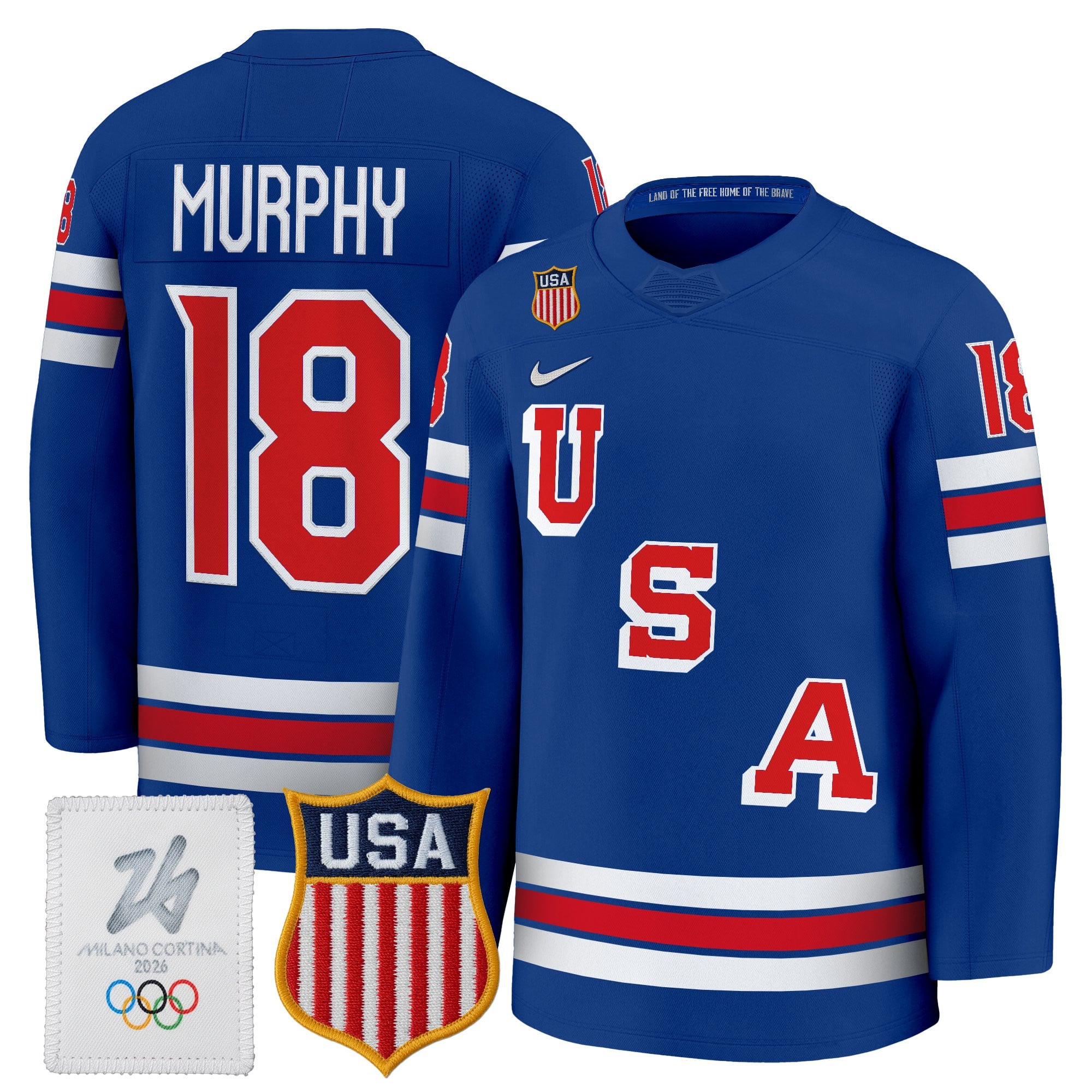Men's Sizing - 2026 USA Women's Olympic Gold Medalist Hockey Jersey - All Stitched