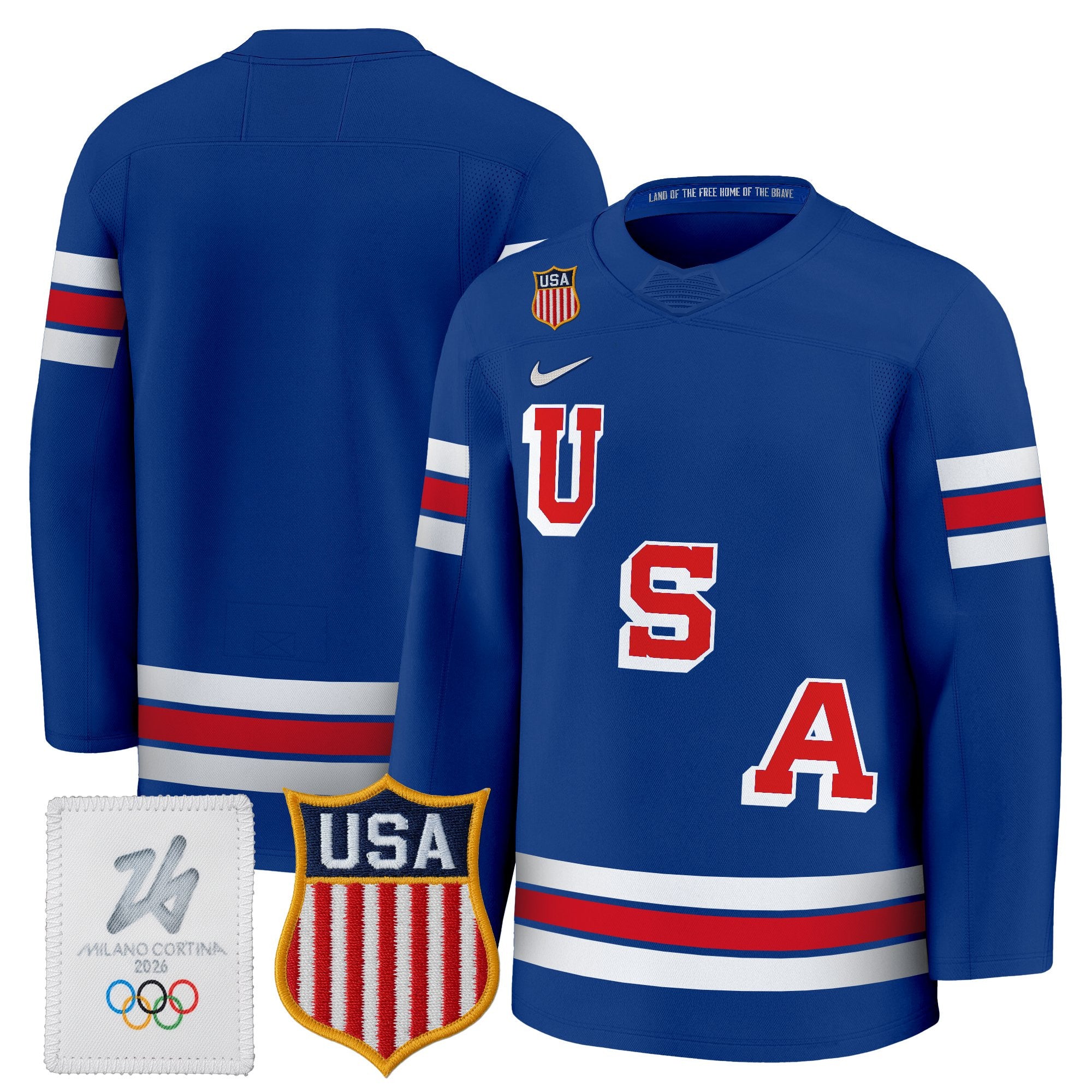 Men's Sizing - 2026 USA Women's Olympic Gold Medalist Hockey Jersey - All Stitched