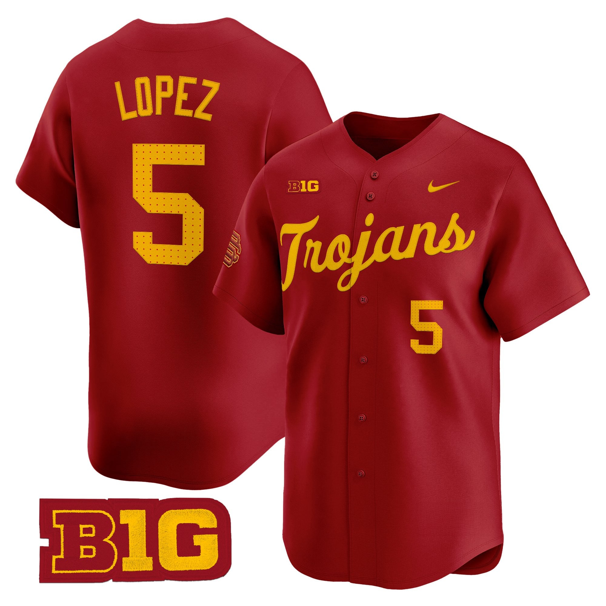 Men's USC Trojans 2026 Vapor Premier Limited Jersey - All Stitched