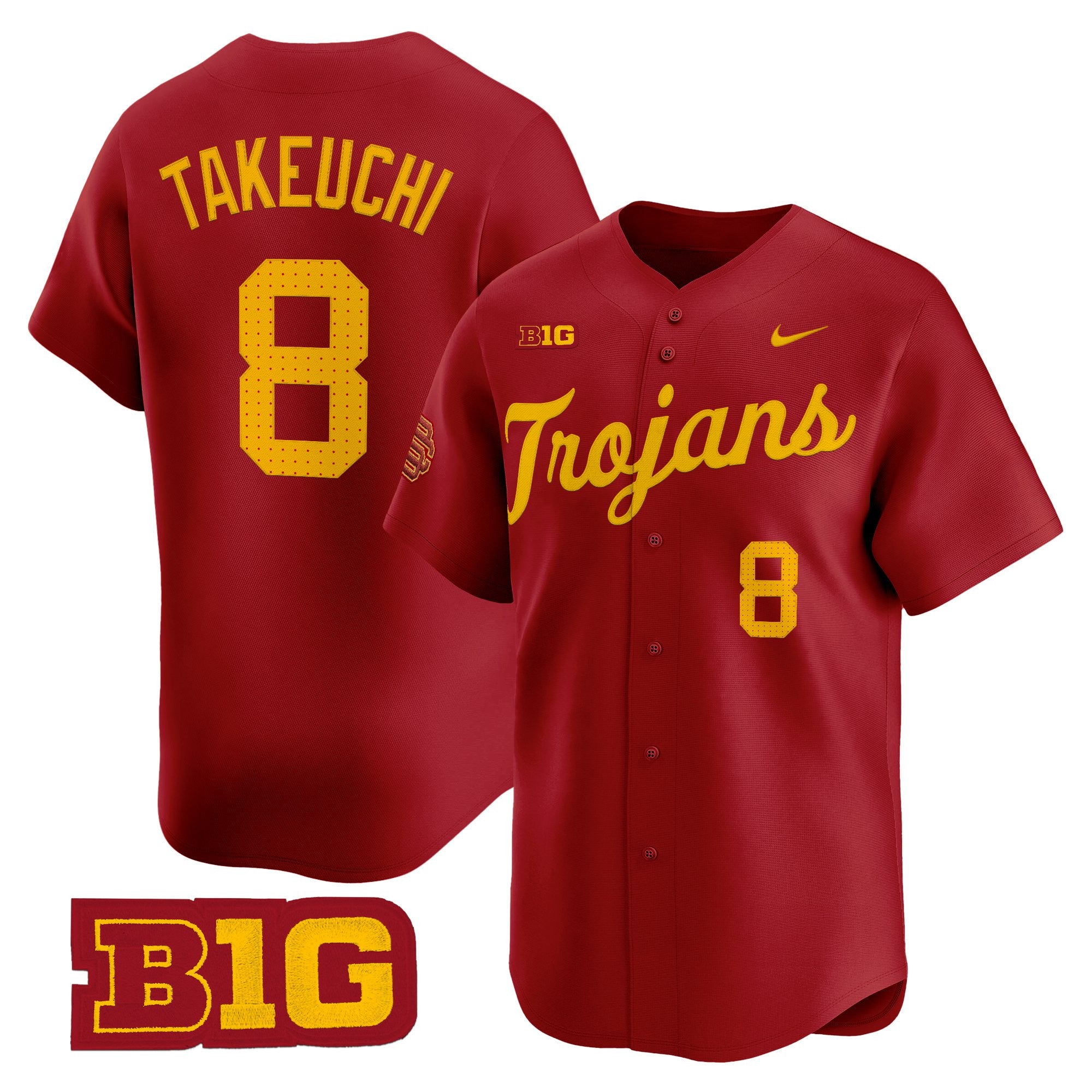 Men's USC Trojans 2026 Vapor Premier Limited Jersey - All Stitched