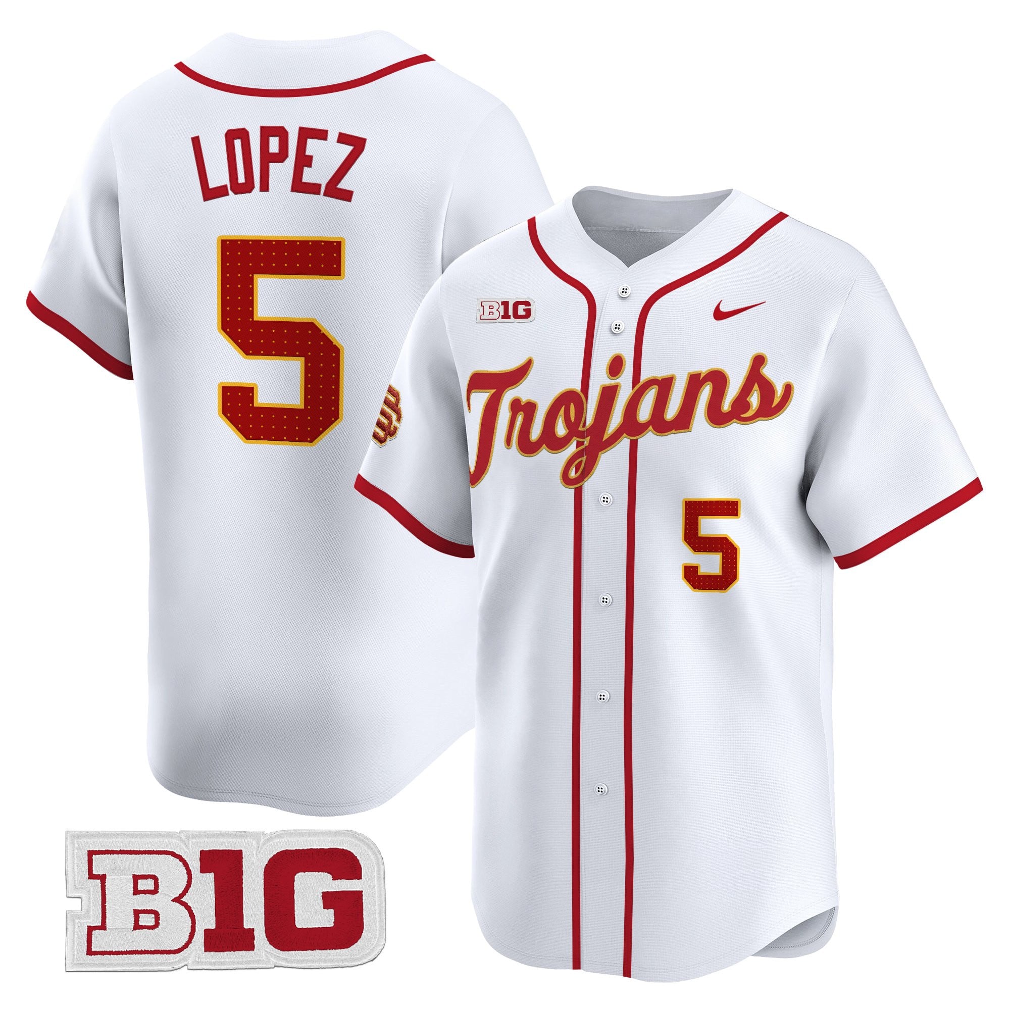 Men's USC Trojans 2026 Vapor Premier Limited Jersey - All Stitched