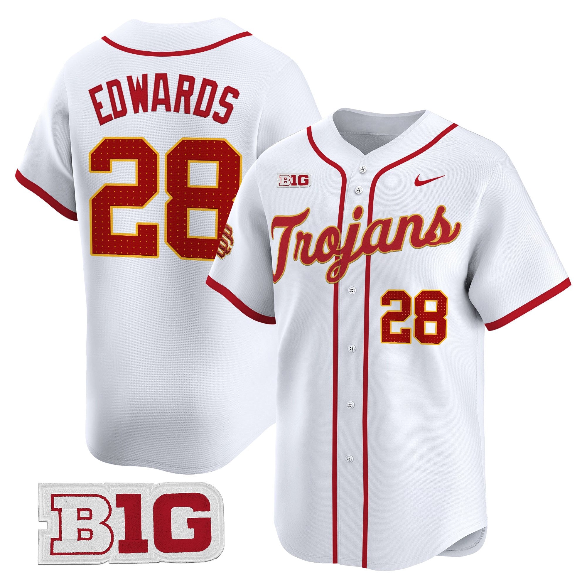 Men's USC Trojans 2026 Vapor Premier Limited Jersey - All Stitched