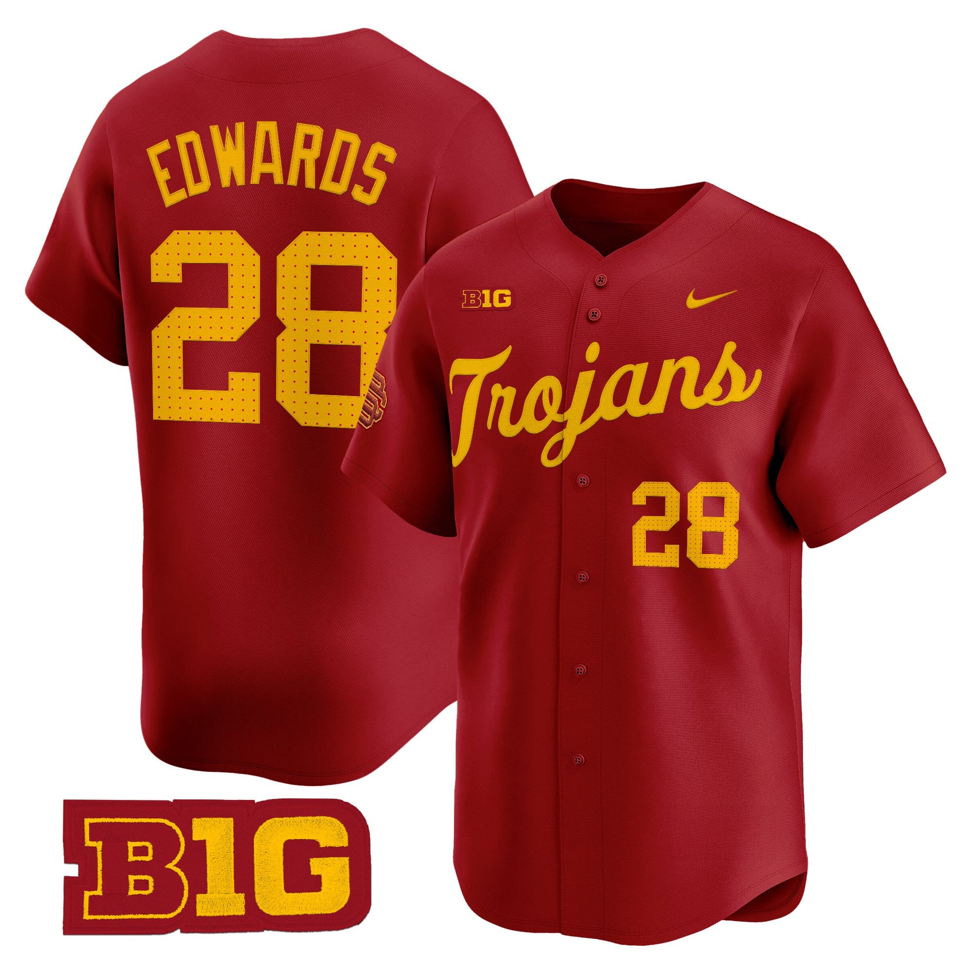 Men's USC Trojans 2026 Vapor Premier Limited Jersey - All Stitched