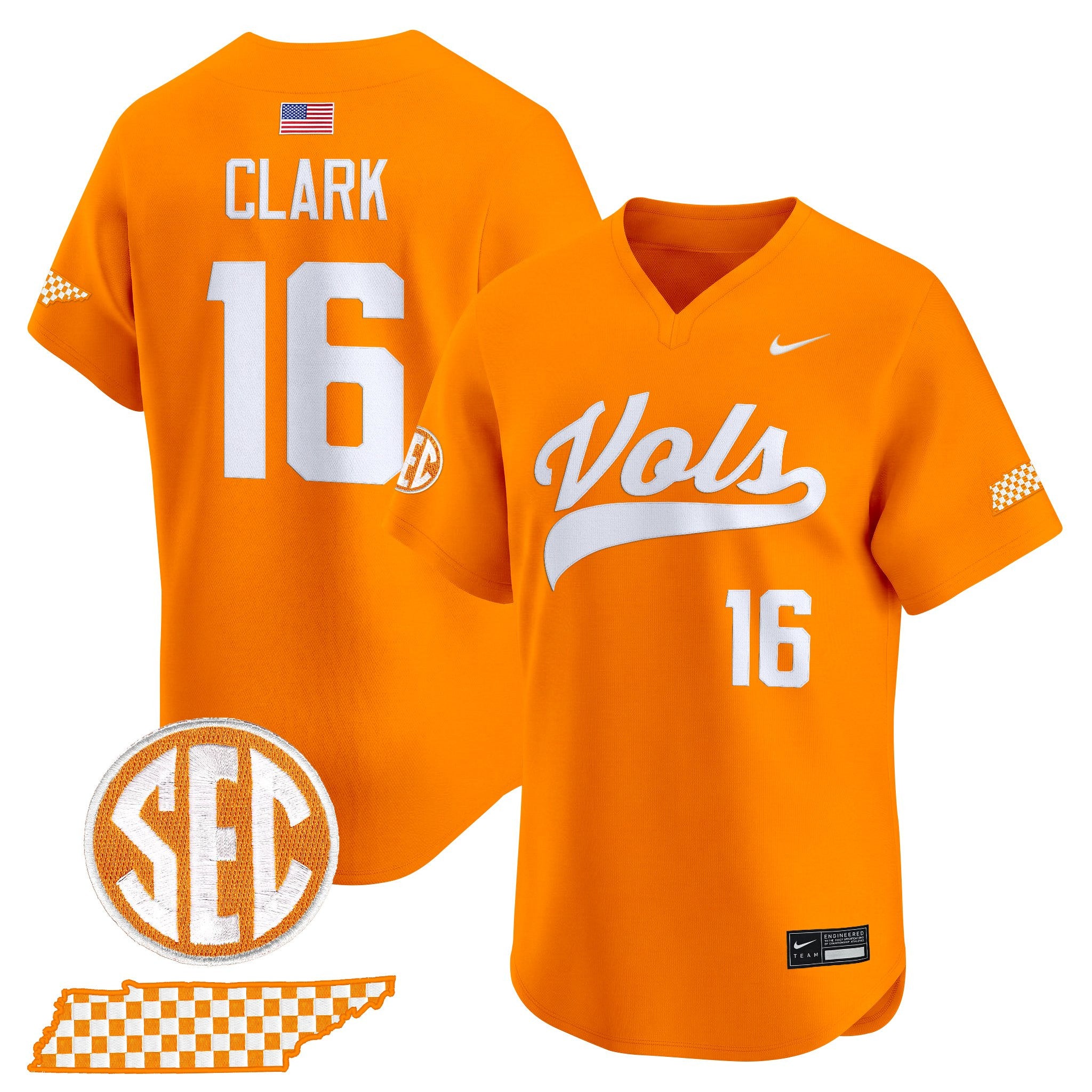 Men's Tennessee Volunteers 2026 'Smokey Grey Series' Vapor Premier Limited Jersey - All Stitched