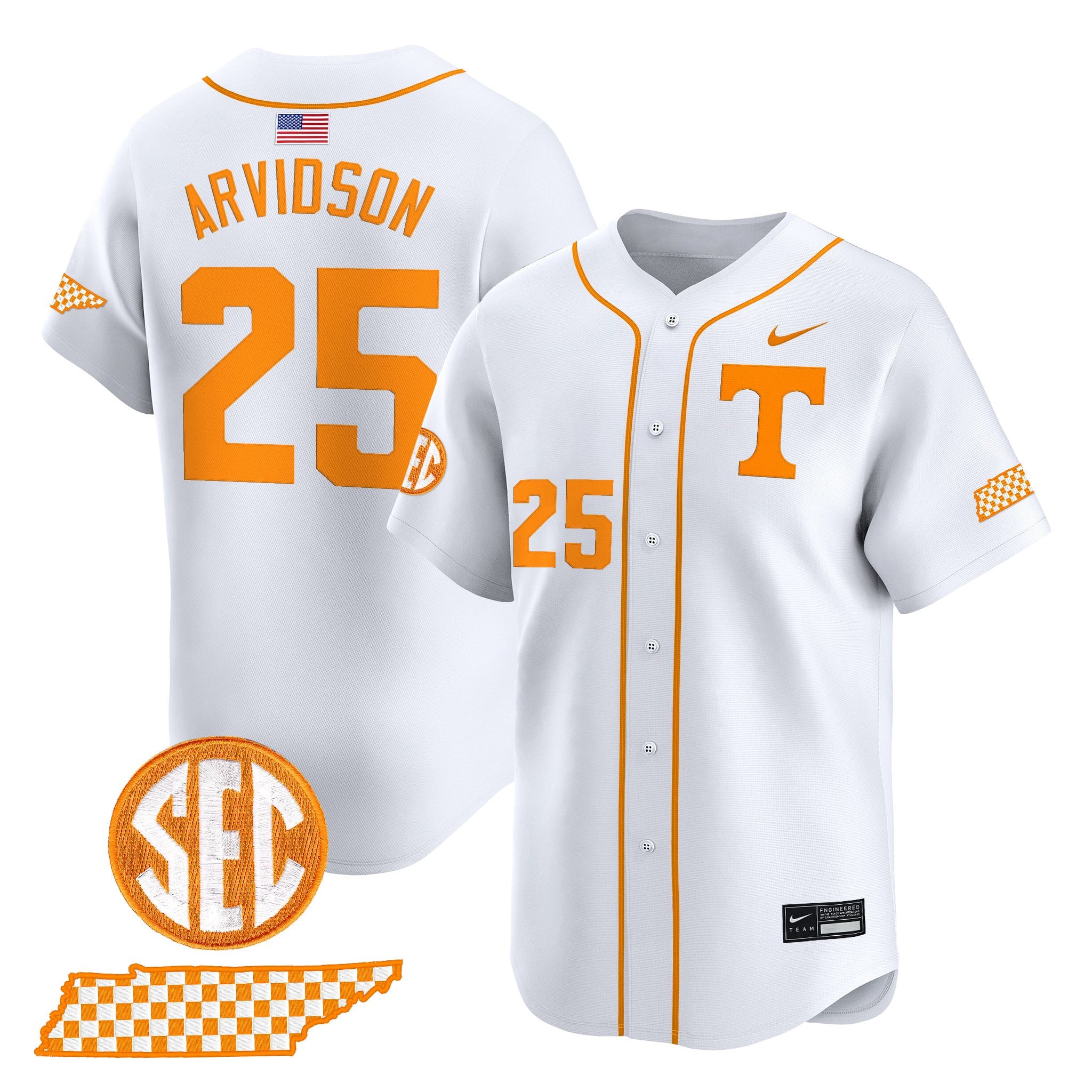 Men's Tennessee Volunteers 2026 'Smokey Grey Series' Vapor Premier Limited Jersey - All Stitched