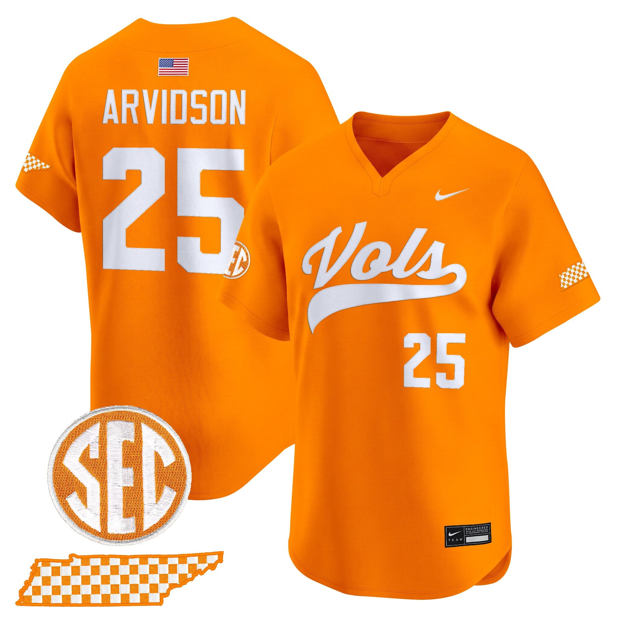 Men's Tennessee Volunteers 2026 'Smokey Grey Series' Vapor Premier Limited Jersey - All Stitched