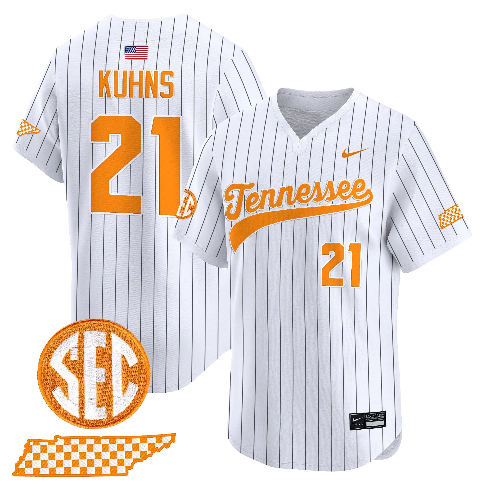 Men's Tennessee Volunteers 2026 'Smokey Grey Series' Vapor Premier Limited Jersey - All Stitched
