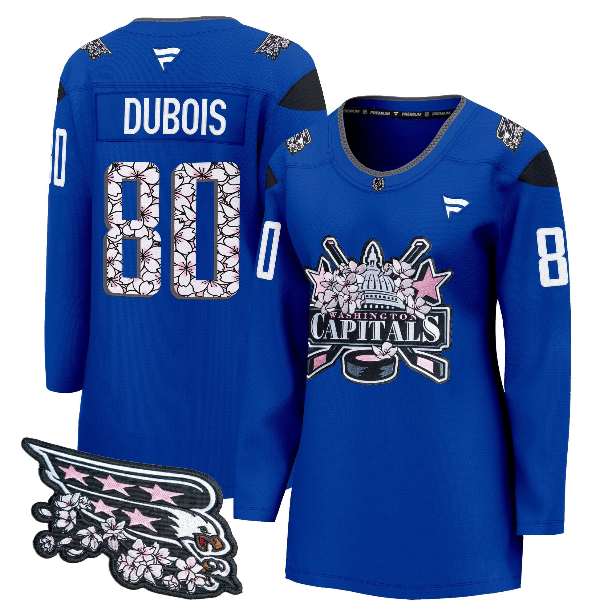 Women's Washington Capitals 2026 Cherry Blossom Premium Jersey - All Stitched