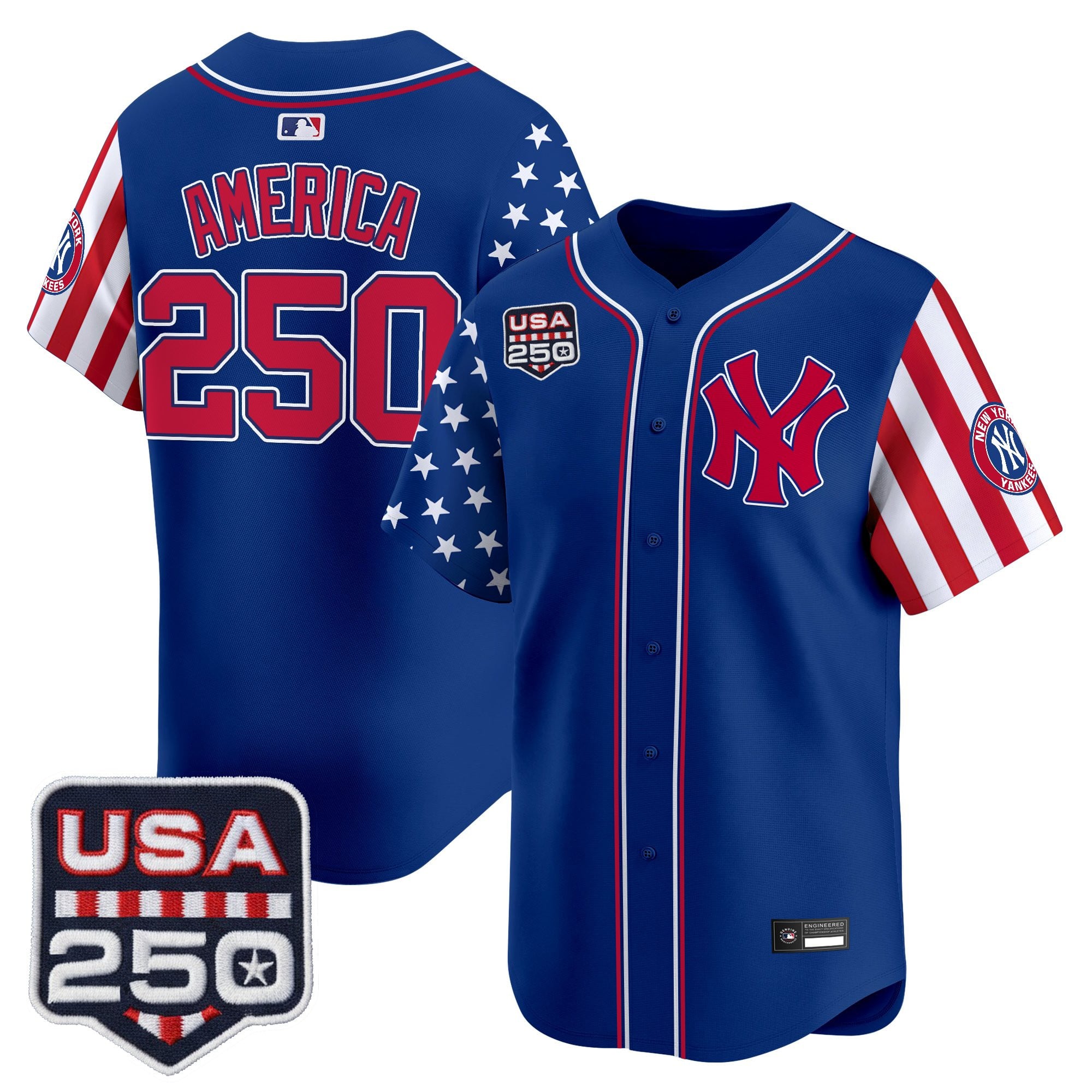 Men's Yankees "America250 Edition" Vapor Premier Limited Jersey - All Stitched