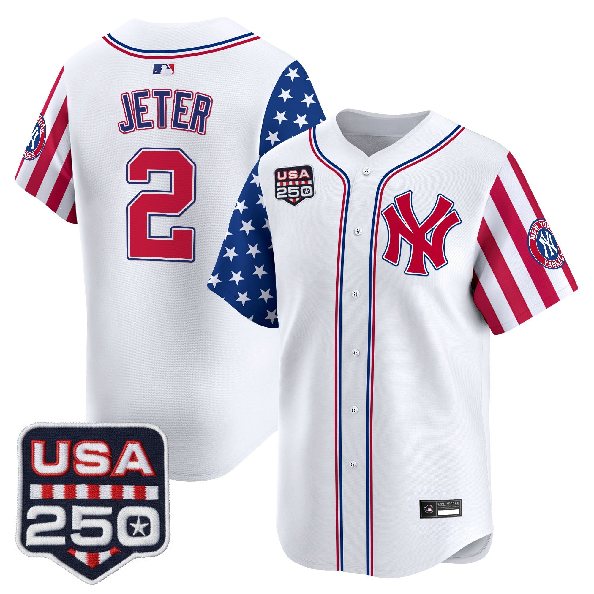 Men's Yankees "America250 Edition" Vapor Premier Limited Jersey - All Stitched