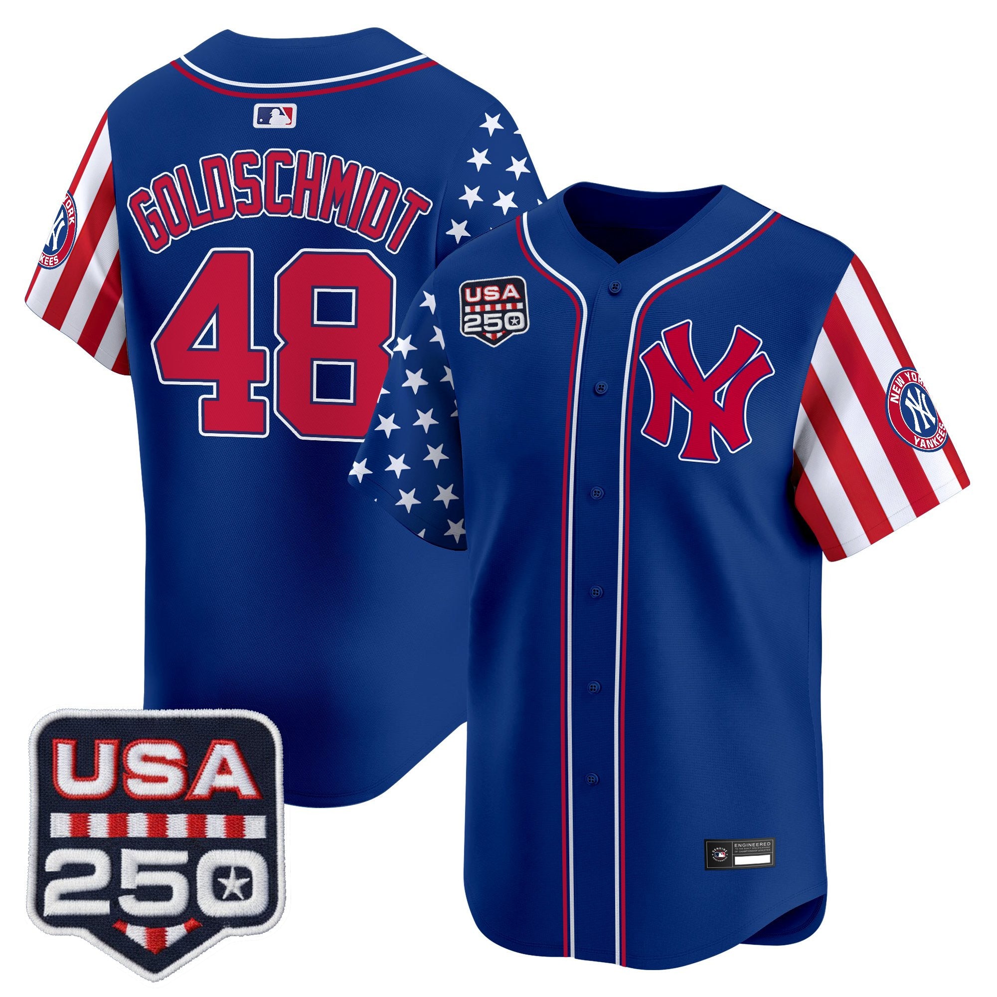 Men's Yankees "America250 Edition" Vapor Premier Limited Jersey - All Stitched