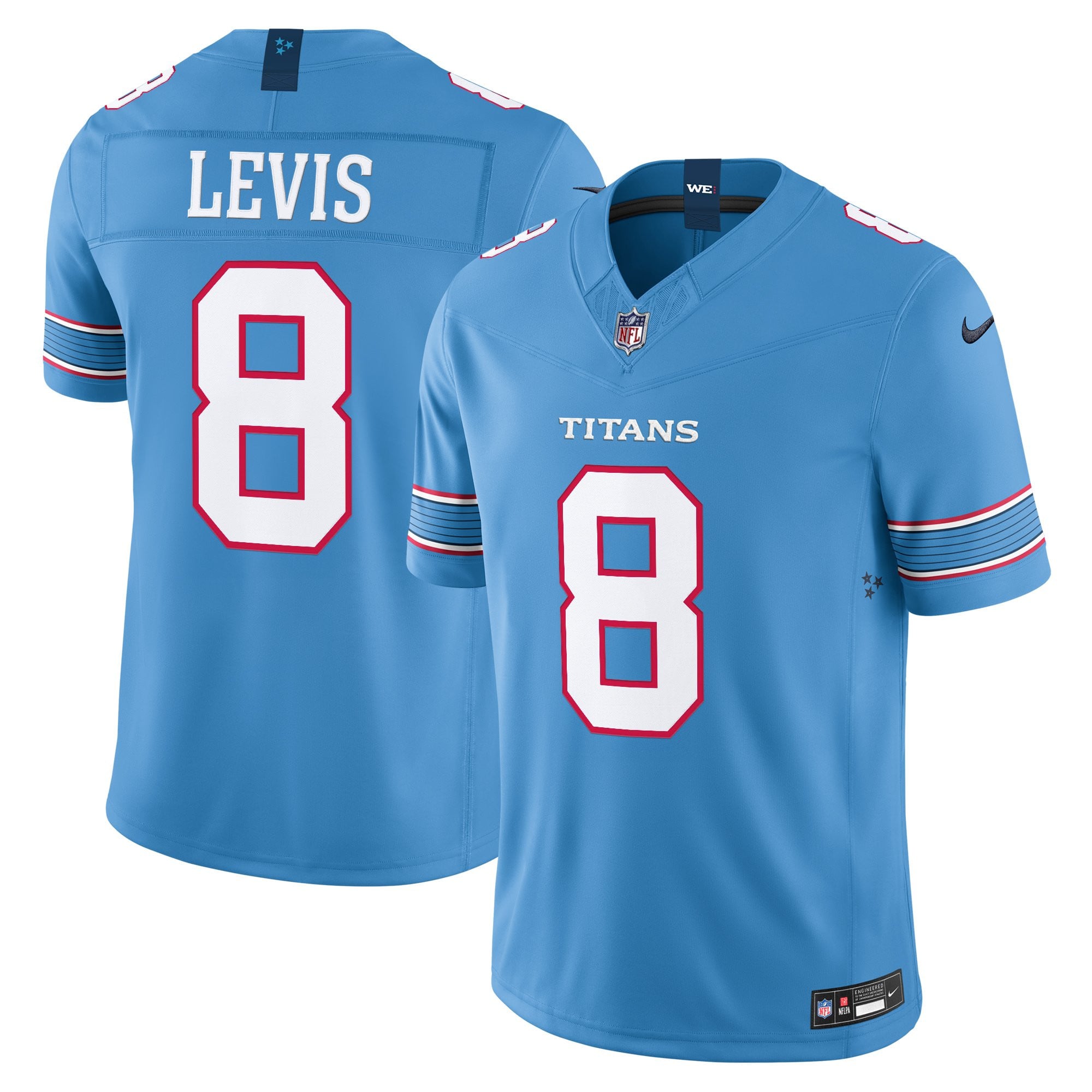 Men's Tennessee Titans 2026 Vapor Limited Jersey - All Stitched