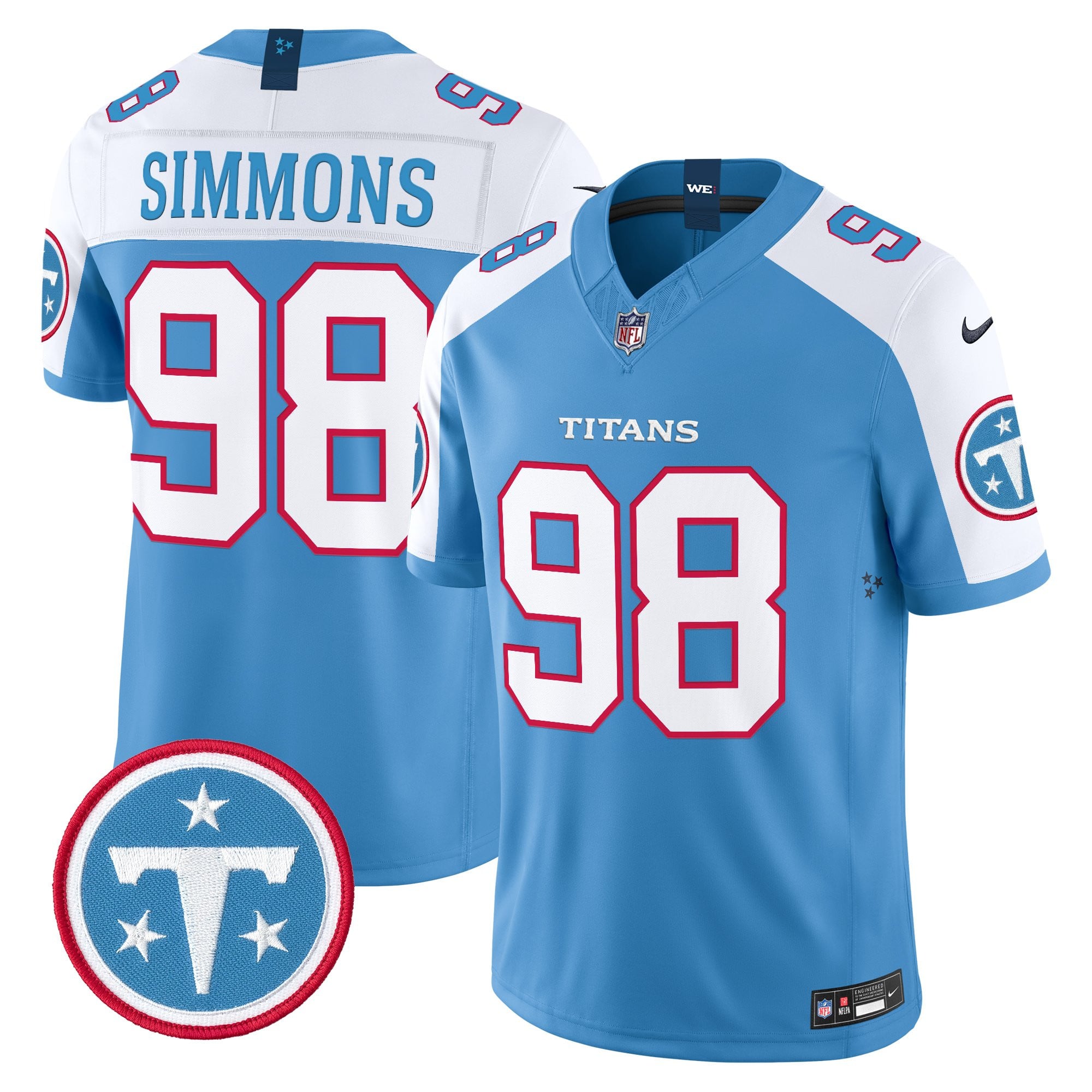 Men's Tennessee Titans 2026 Vapor Limited Jersey - All Stitched
