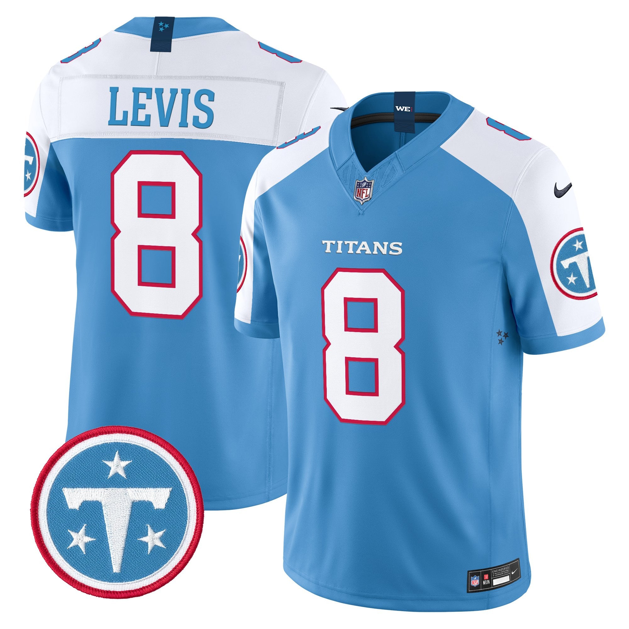 Men's Tennessee Titans 2026 Vapor Limited Jersey - All Stitched