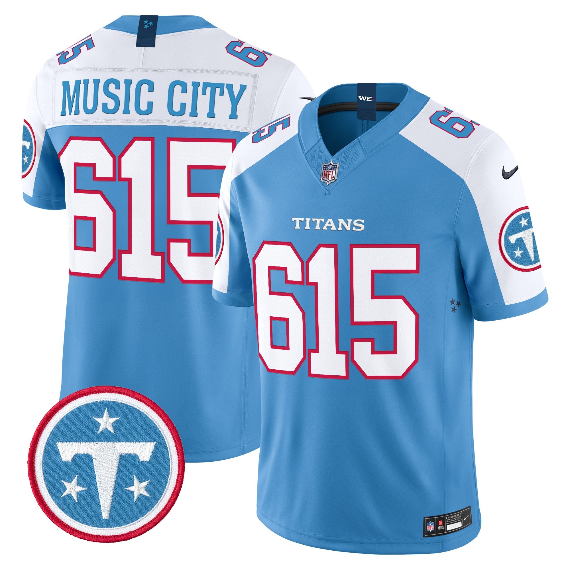 Men's Tennessee Titans 2026 Vapor Limited Jersey - All Stitched
