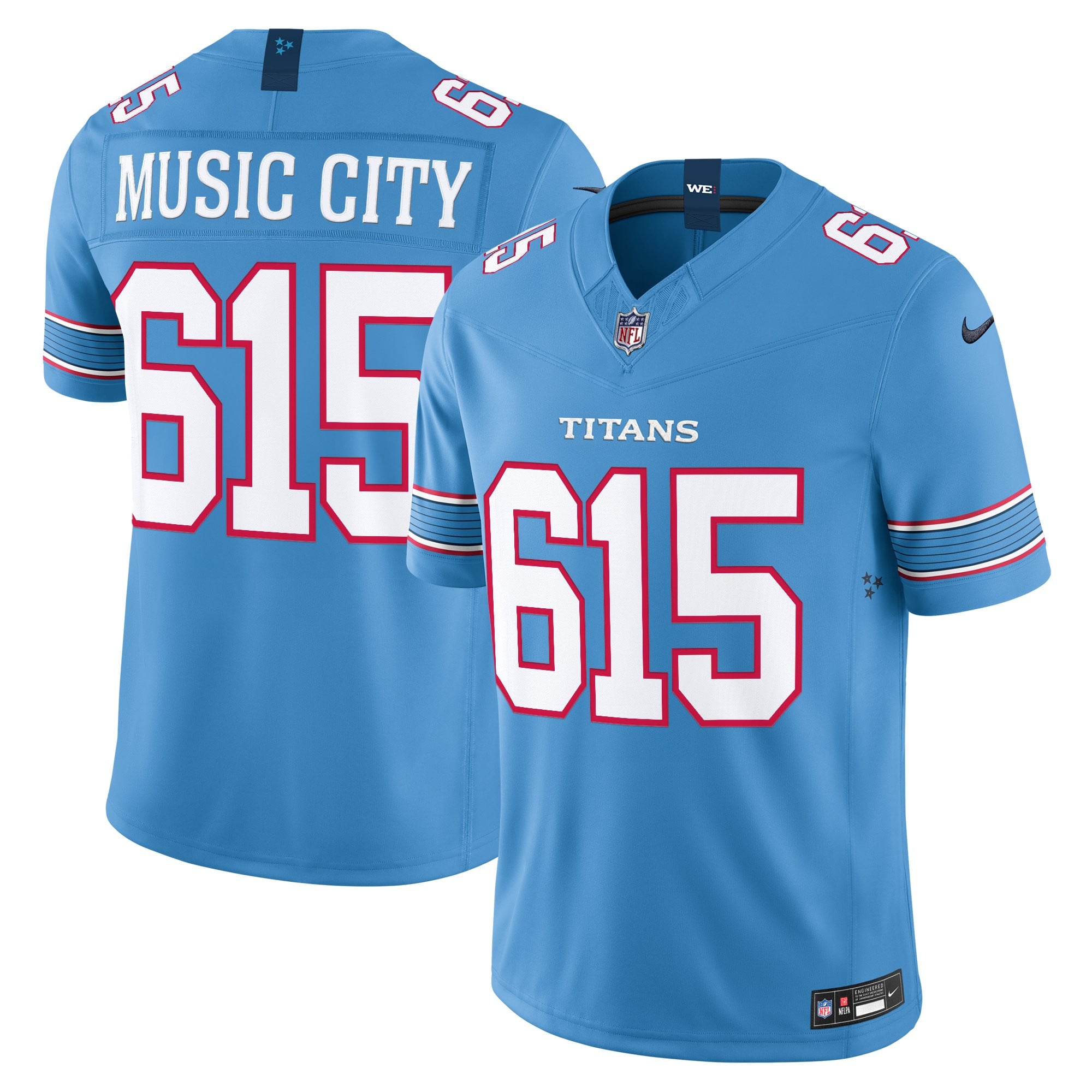 Men's Tennessee Titans 2026 Vapor Limited Jersey - All Stitched