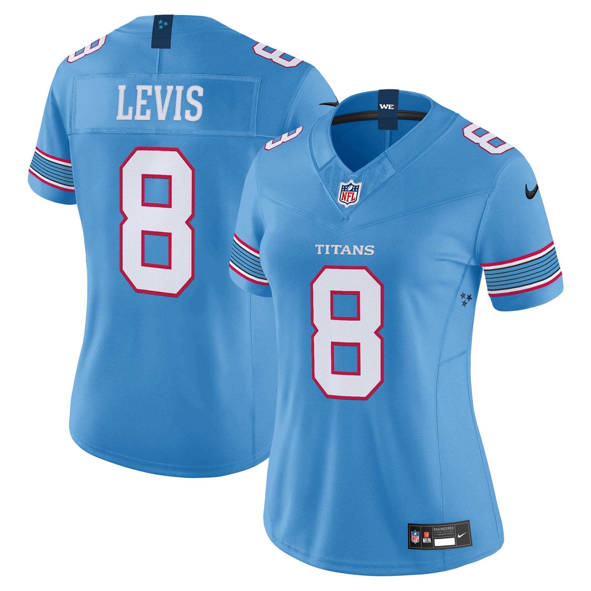 Women's Tennessee Titans 2026 Vapor Limited Jersey - All Stitched