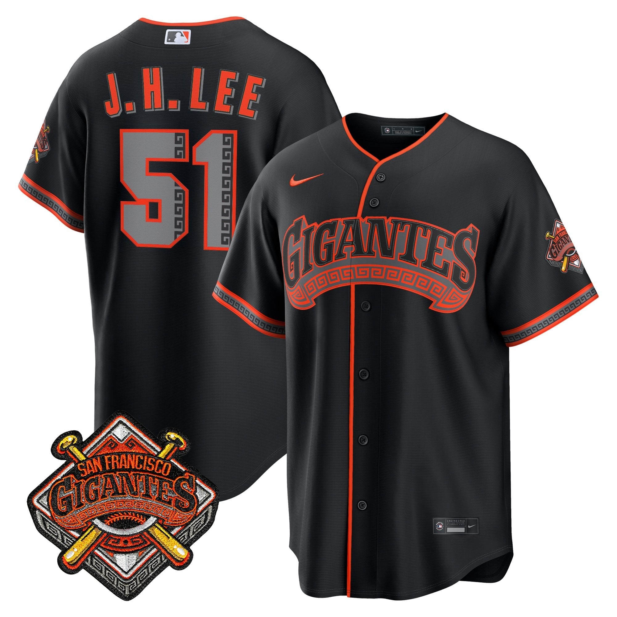 San Francisco Giants “Los Gigantes” Vapor Premier Jersey - All Stitched