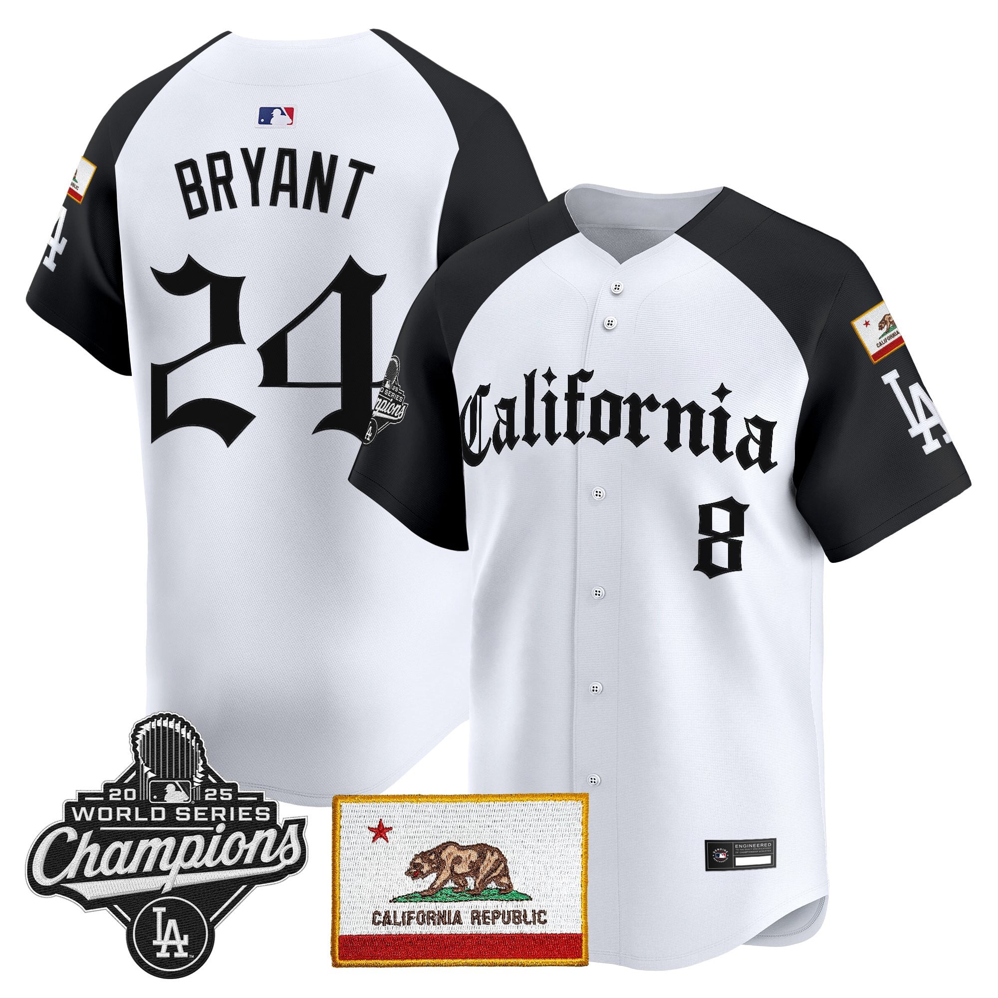Men's Los Angeles Dodgers "California Gothic Edition" Vapor Premier Limited Jersey - All Stitched