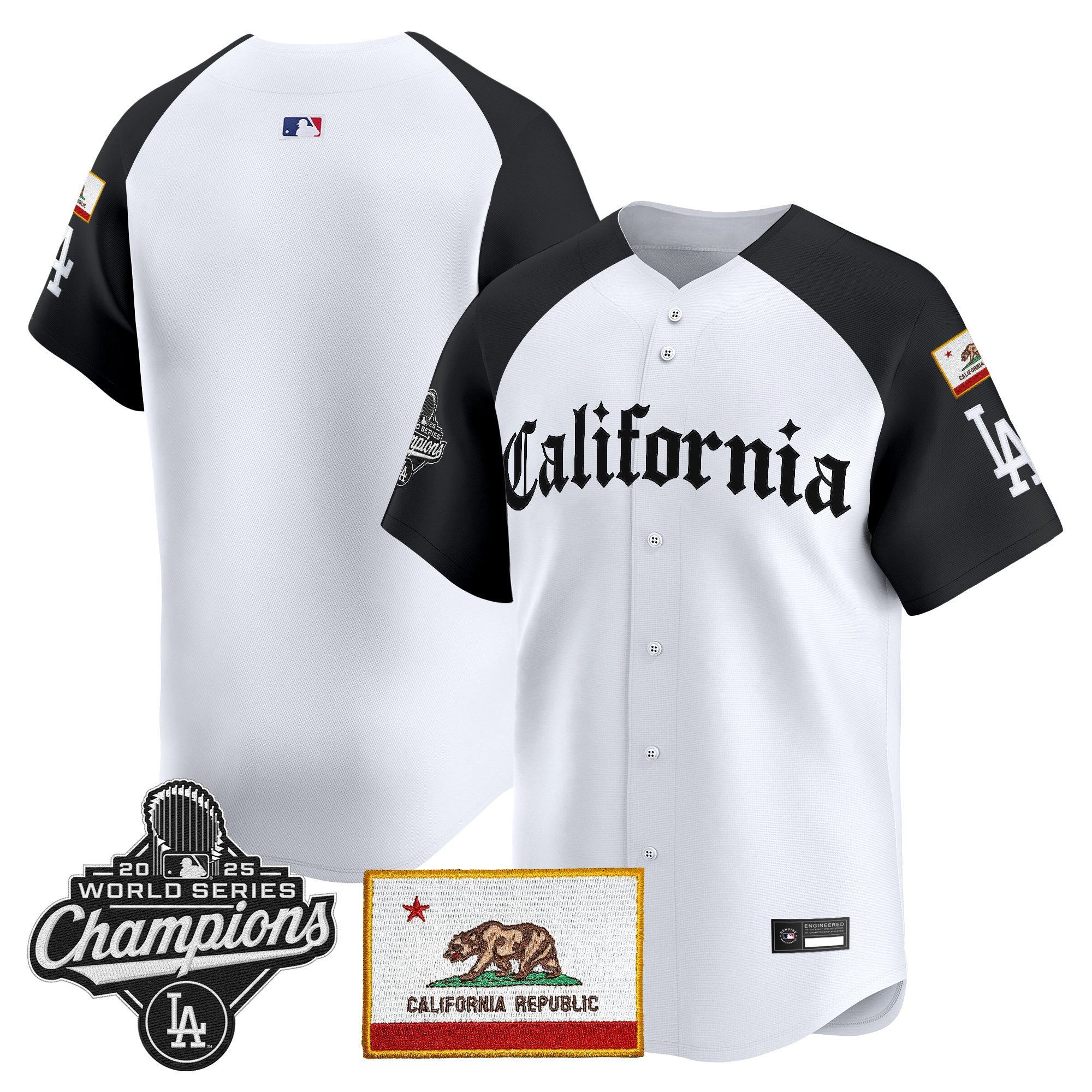 Men's Los Angeles Dodgers "California Gothic Edition" Vapor Premier Limited Jersey - All Stitched