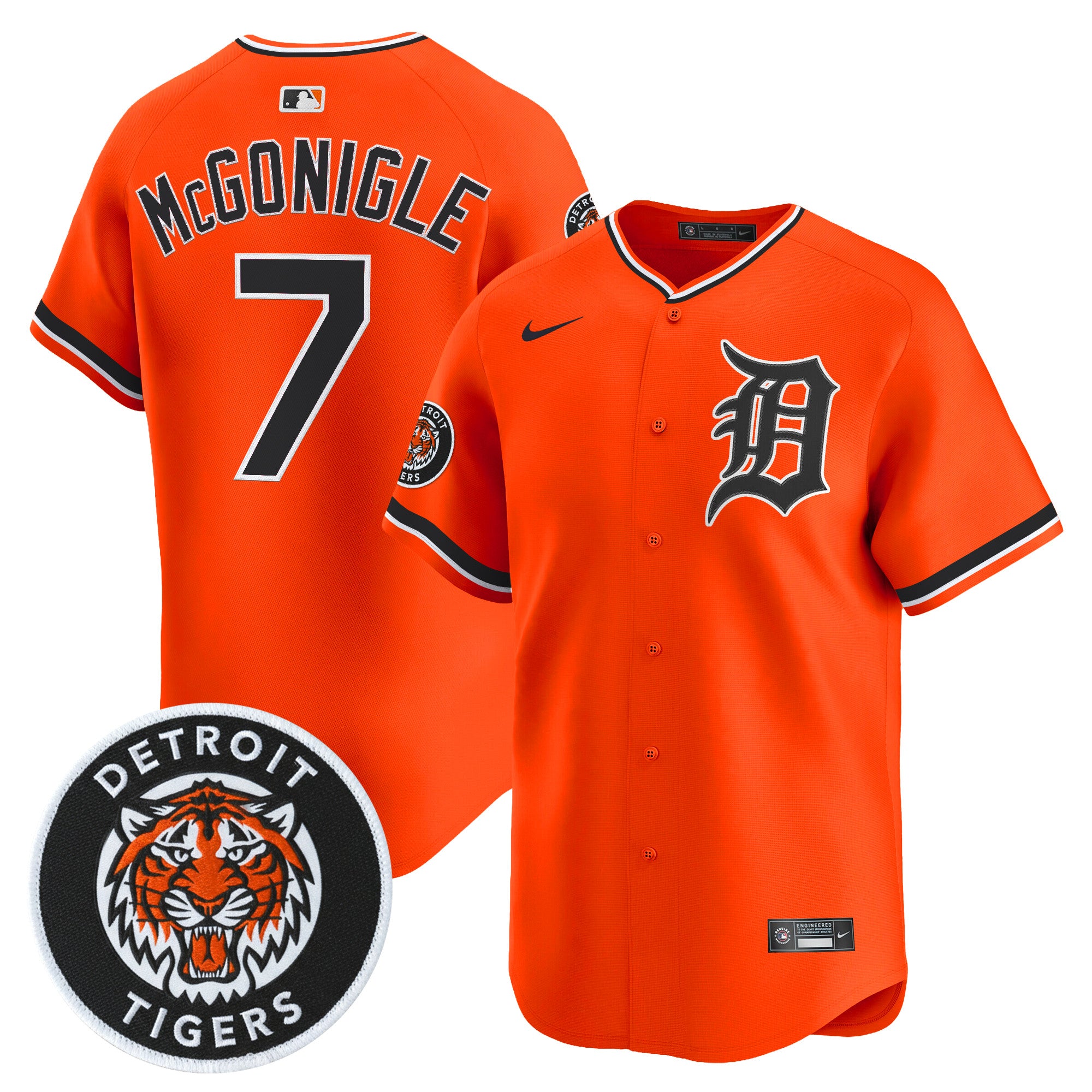 Men's Detroit Tigers 2026 Alternate Vapor Premier Limited Jersey - All Stitched