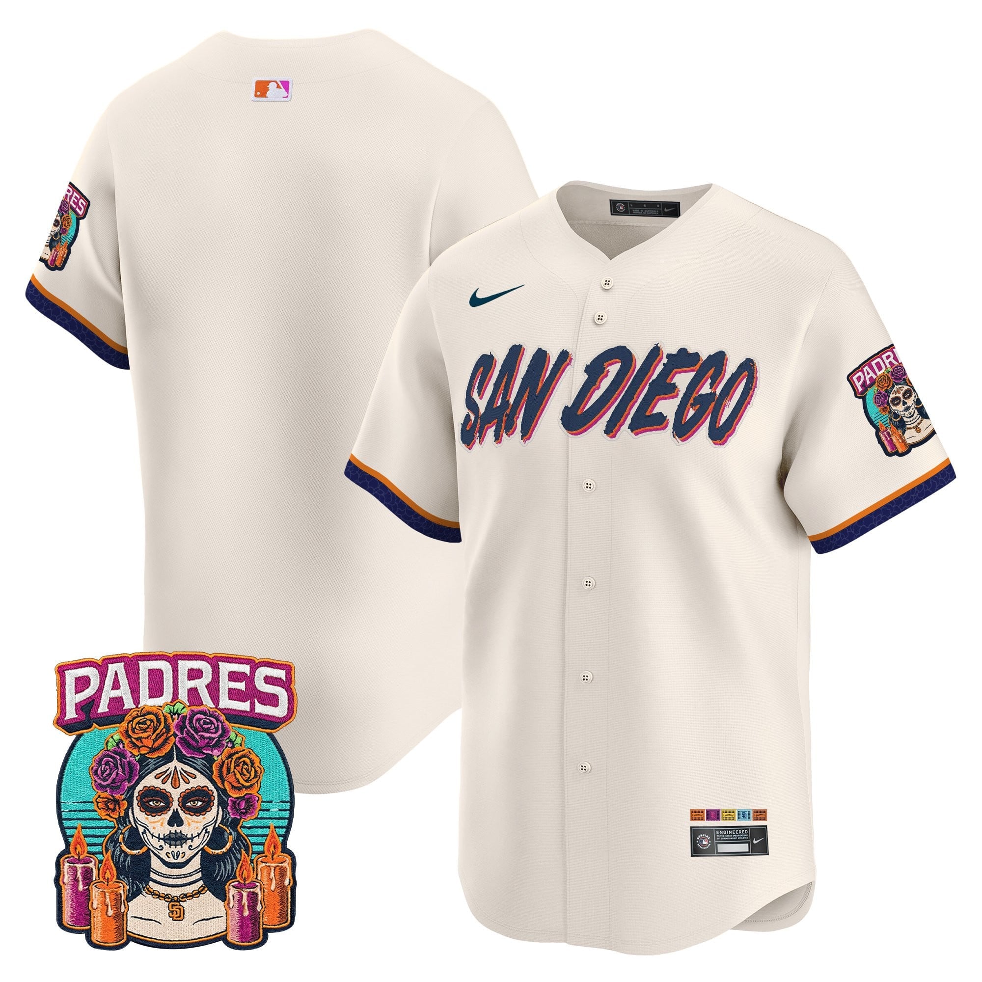 Men's San Diego Padres 2026 City Connect Vapor Premier Limited Jersey - All Stitched