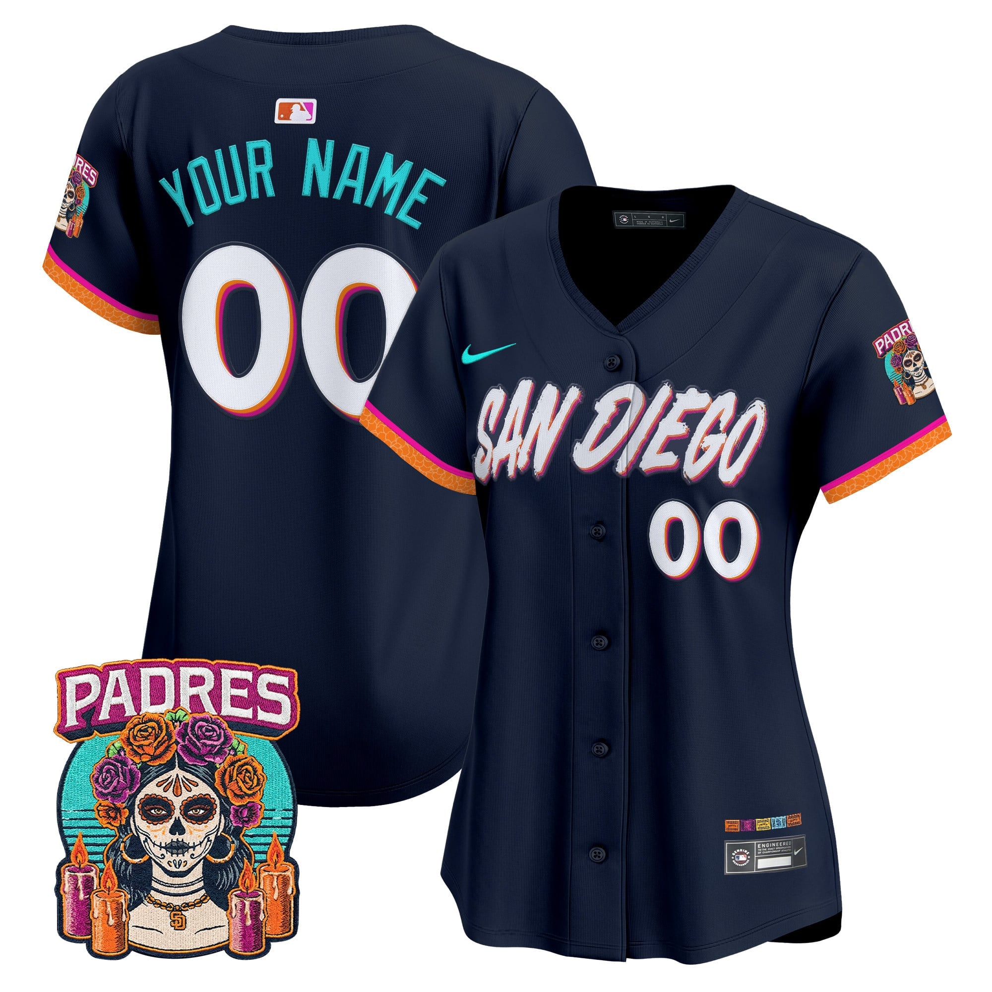 San Diego Padres 2026 City Connect Vapor Premier Limited Custom Jersey - All Stitched
