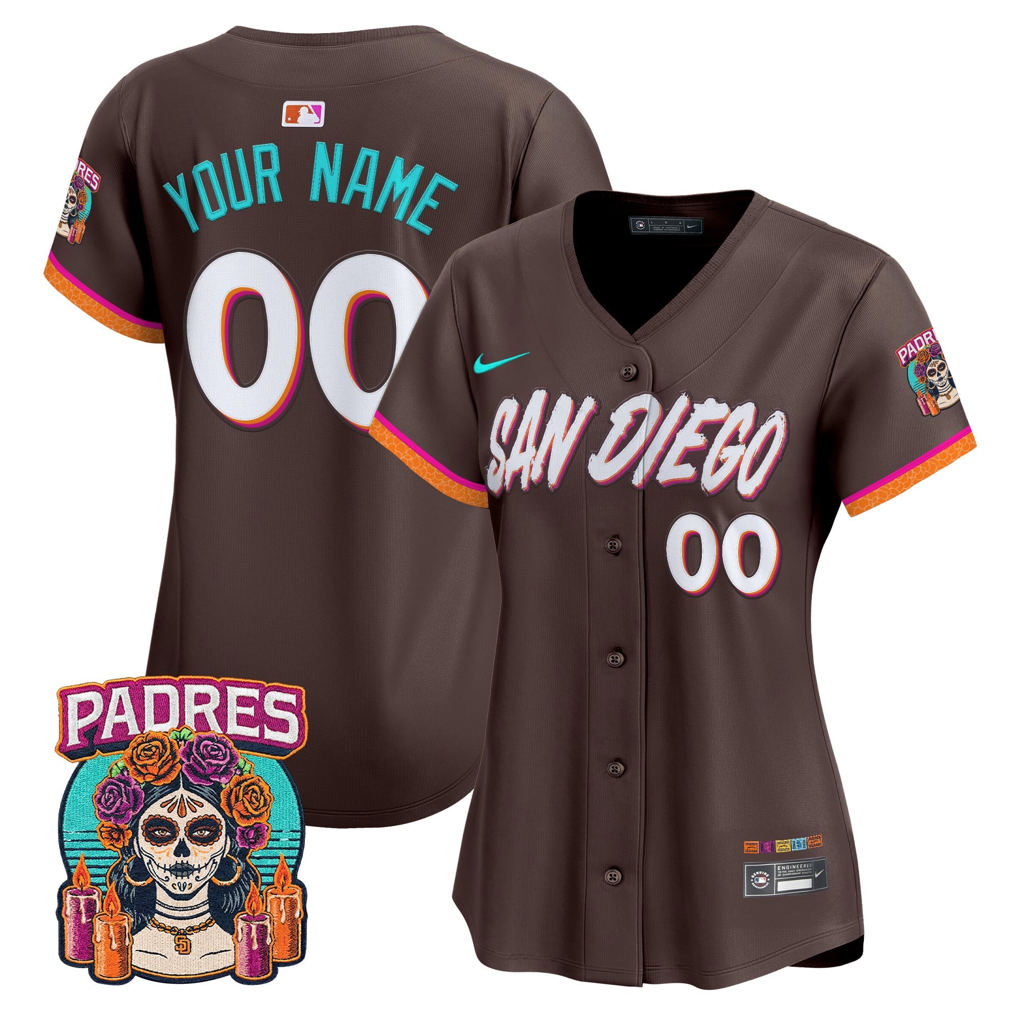 San Diego Padres 2026 City Connect Vapor Premier Limited Custom Jersey - All Stitched