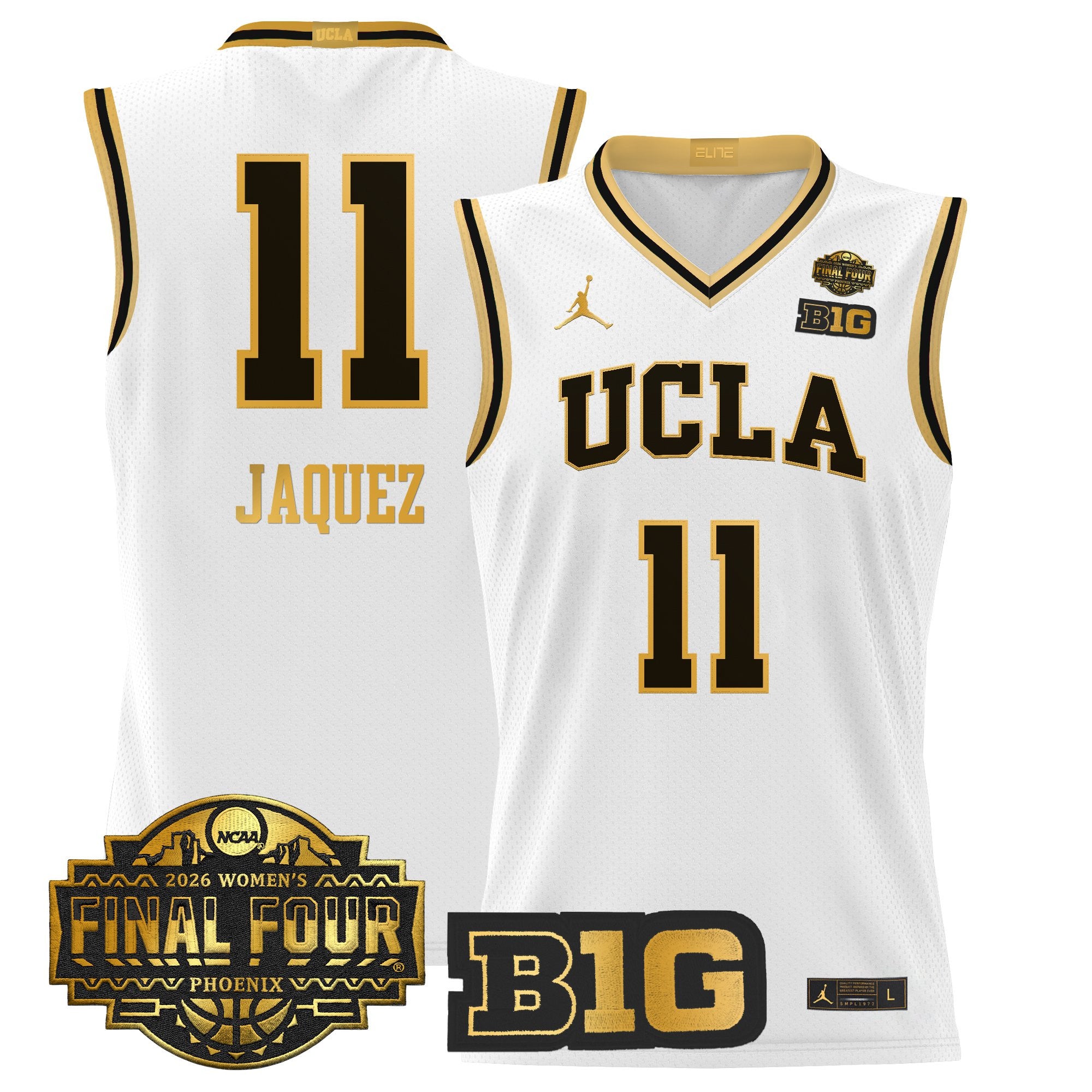 Men's size UCLA Bruins 2026 Women's Tournament Final Four Basketball Jersey - All Stitched