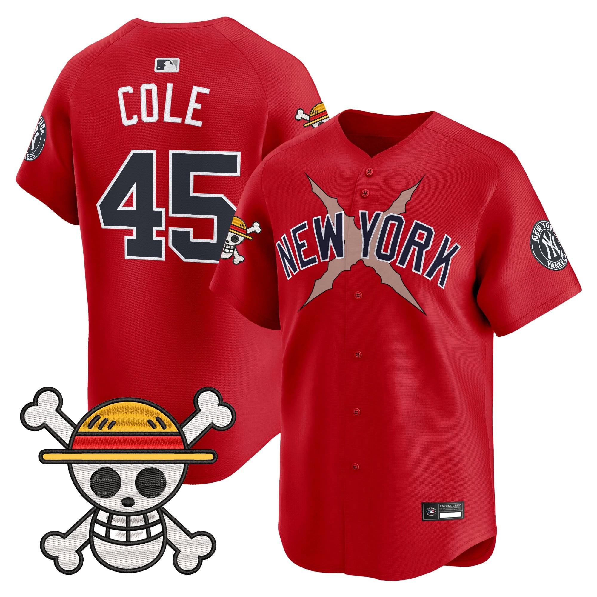Men's New York Yankees x One Piece Vapor Premier Limited Jersey - Stitched