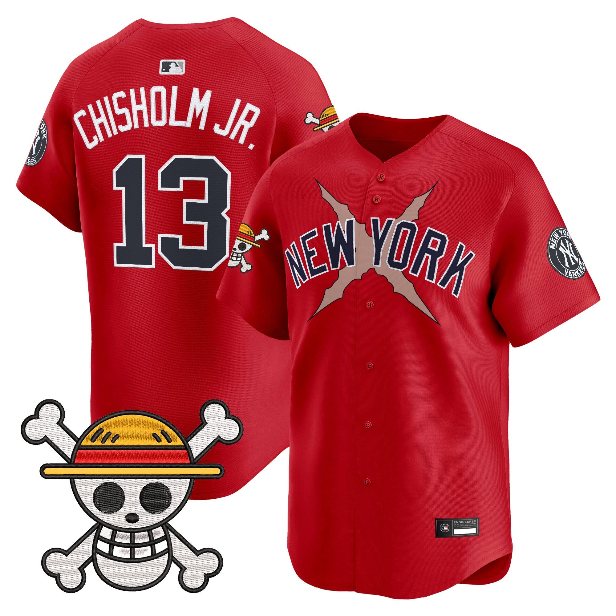 Men's New York Yankees x One Piece Vapor Premier Limited Jersey - Stitched
