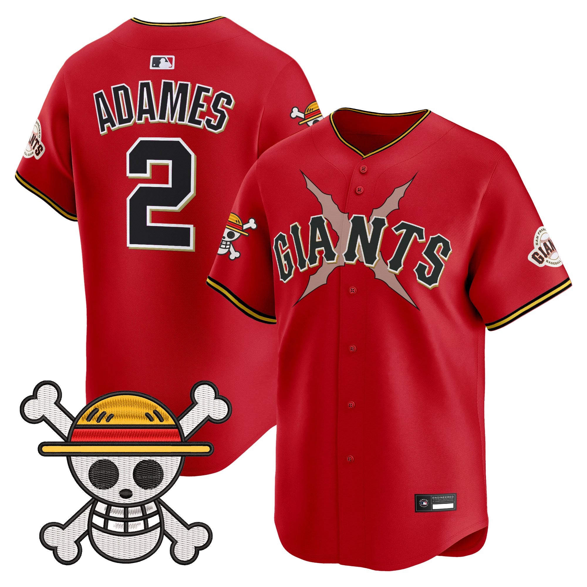 Men's San Francisco Giants x One Piece Vapor Premier Limited Jersey - Stitched